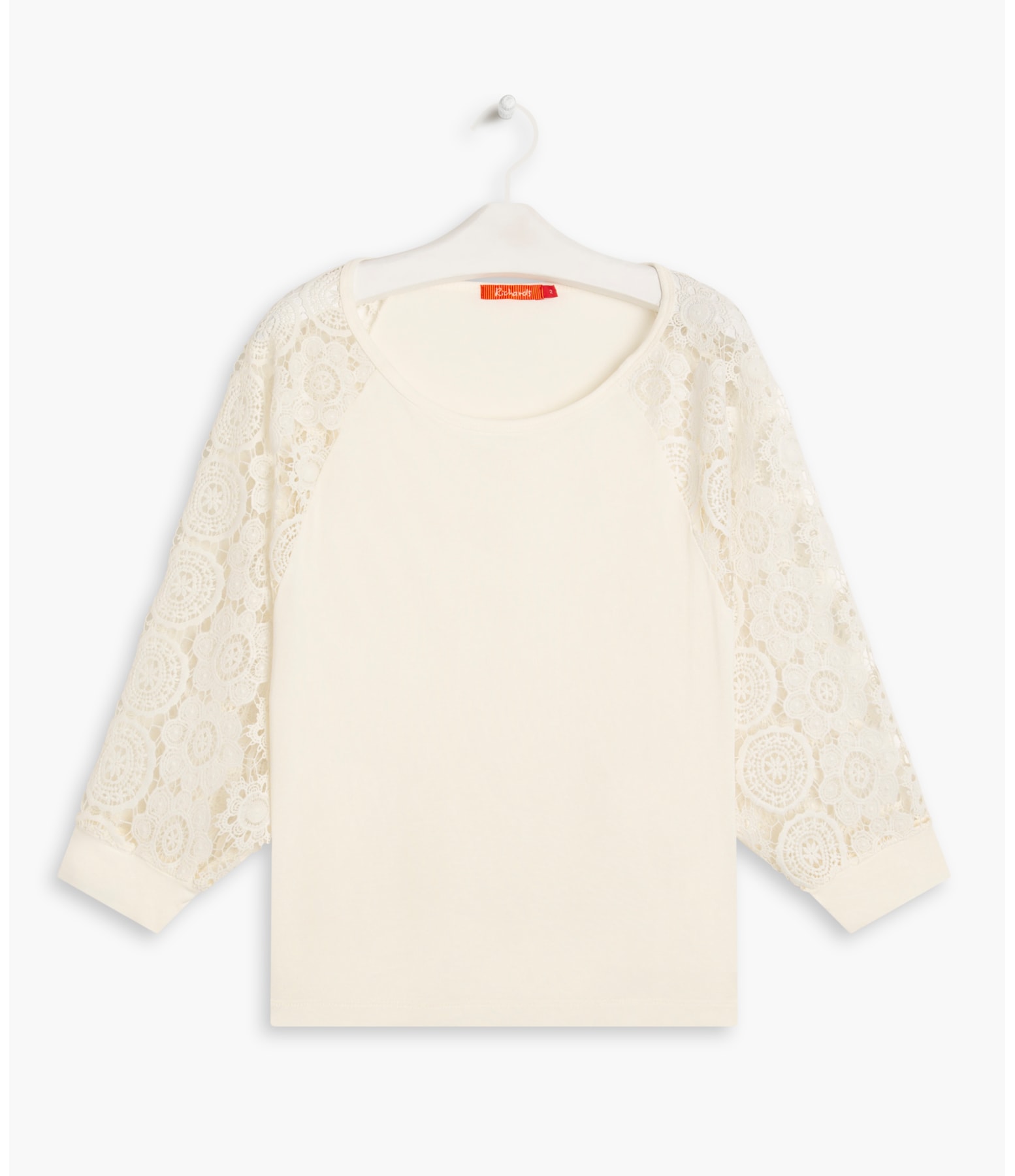 Blusa Tai Guipure Branco