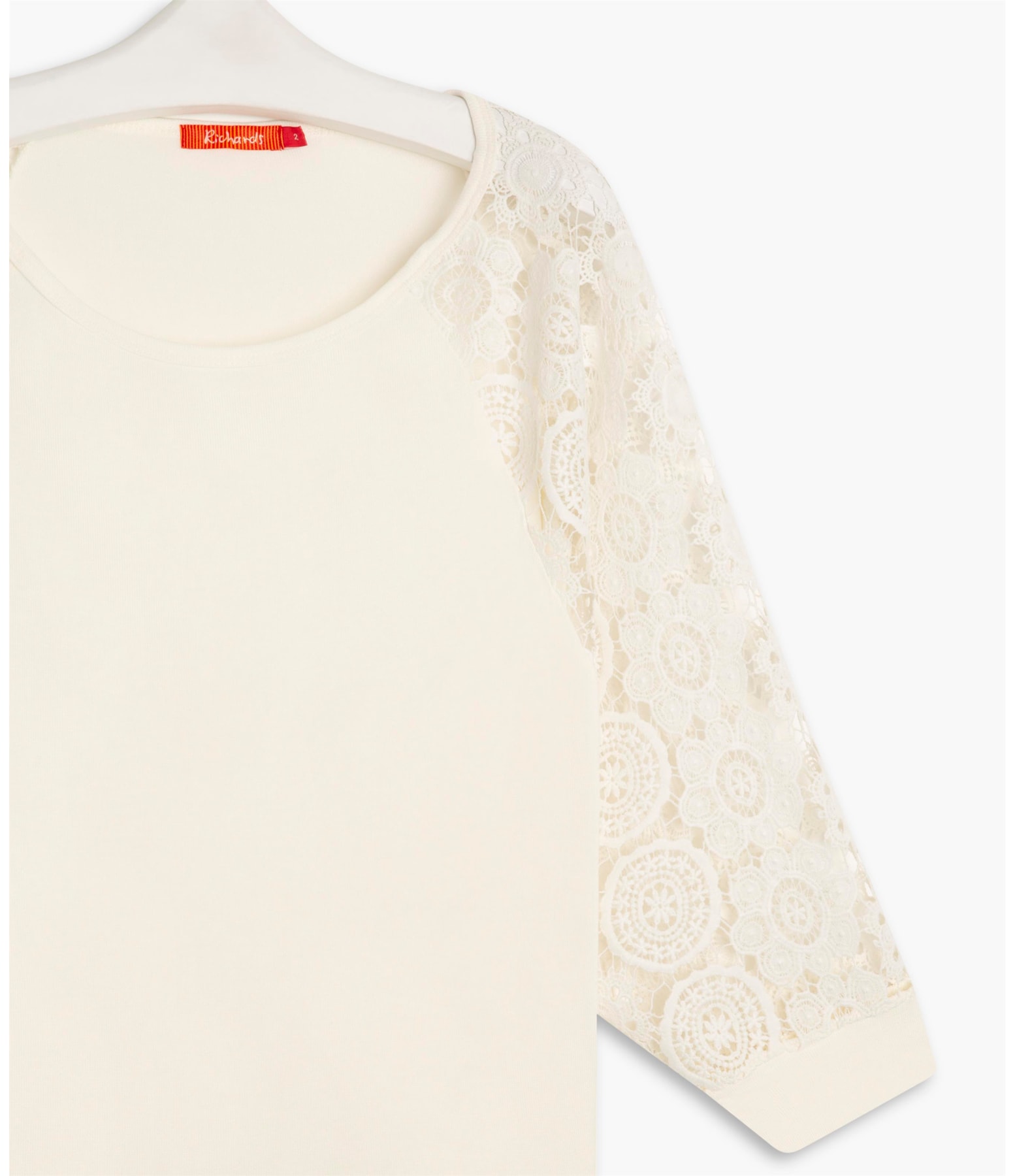Blusa Tai Guipure Branco