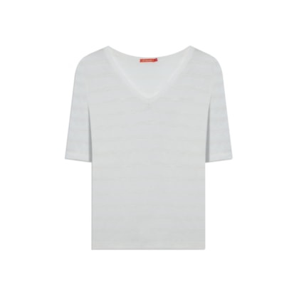 Blusa Ully Listrada Off White