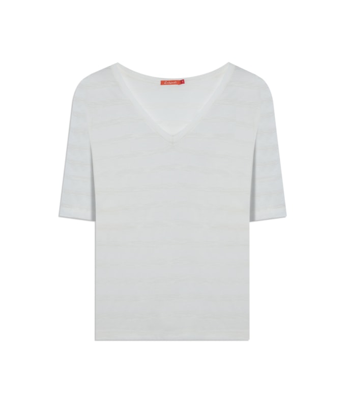 Blusa Ully Listrada Off White