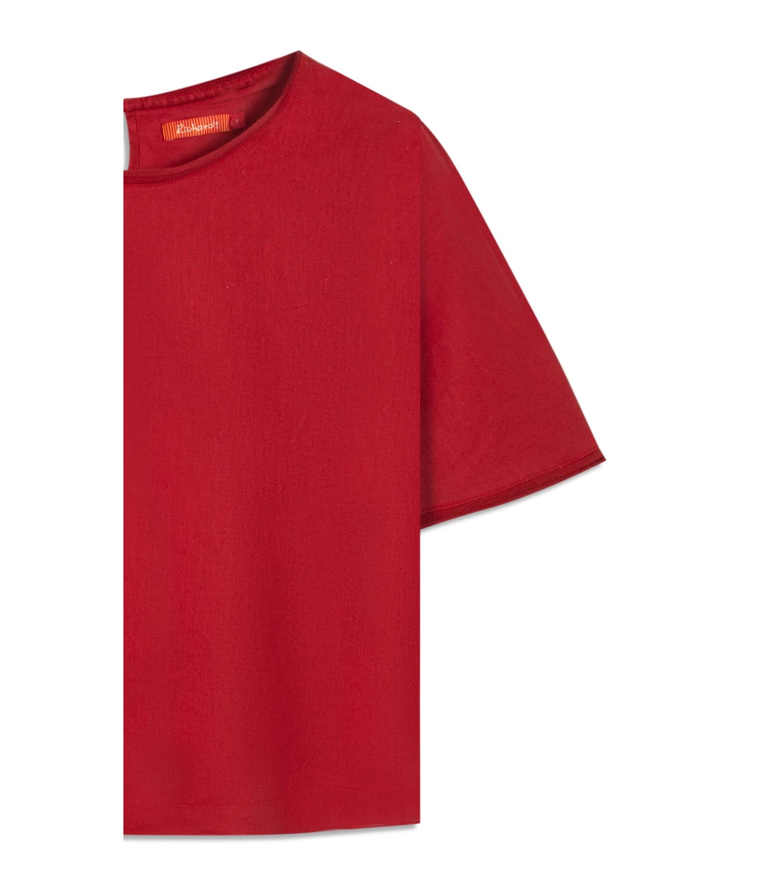 Blusa Valeria Linho Blend Cereja