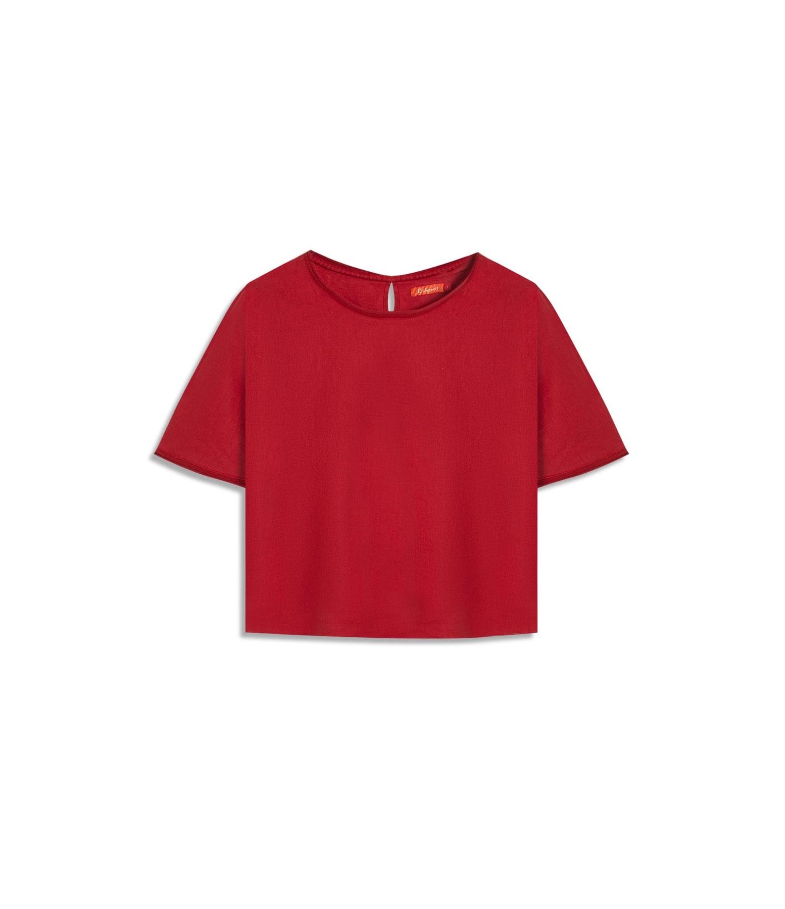 Blusa Valeria Linho Blend Cereja