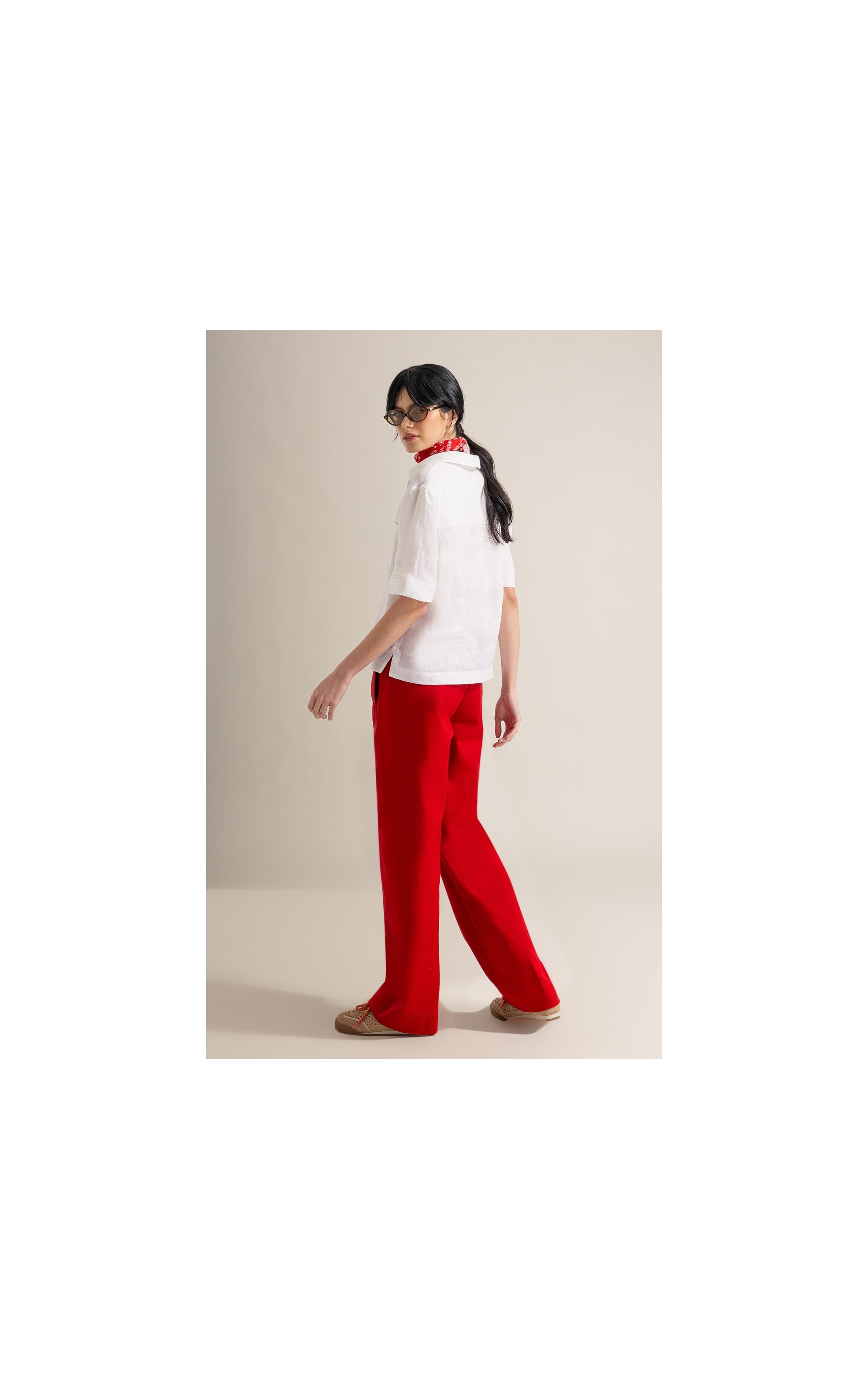 Blusa Verona Puro Linho Branco