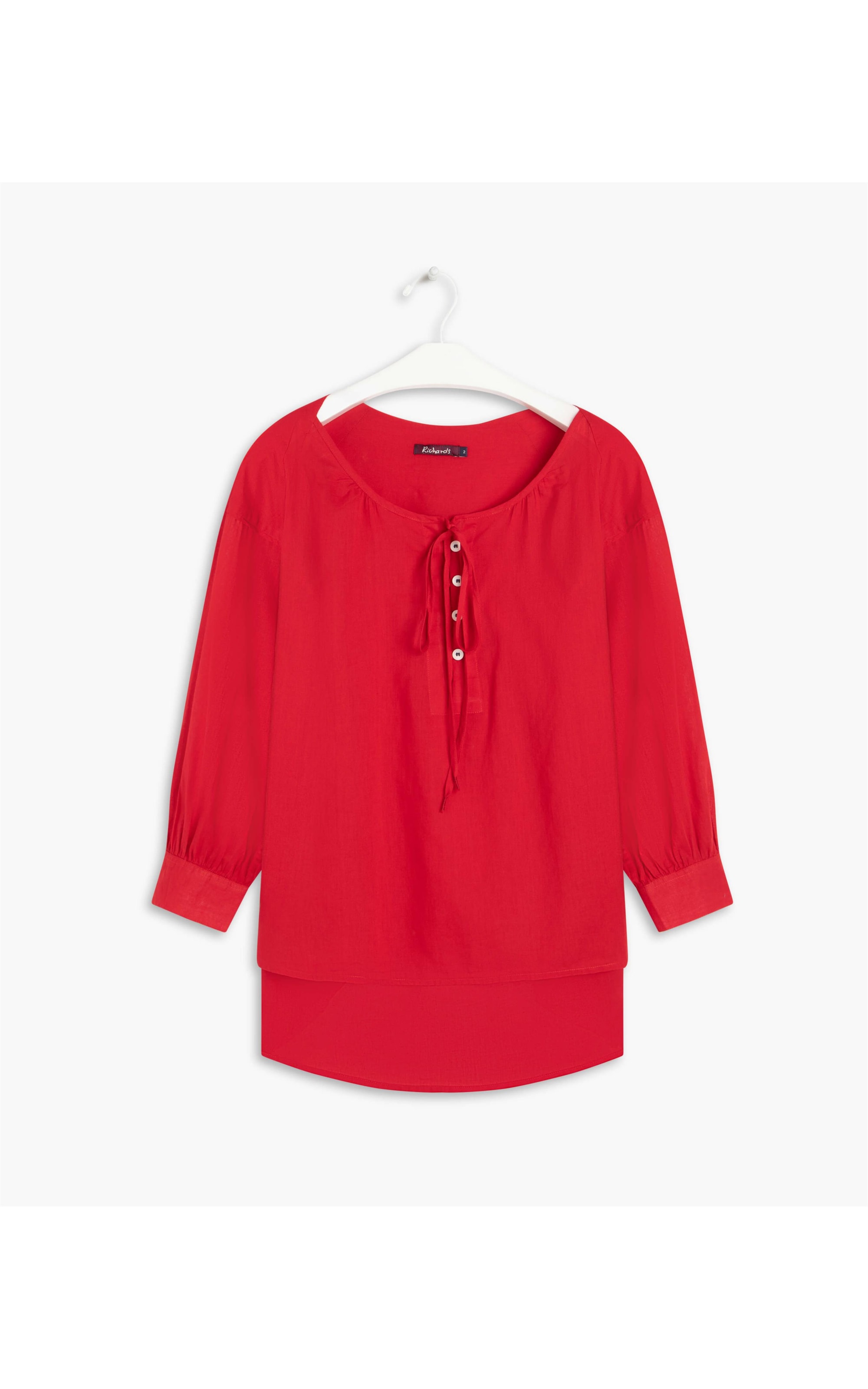 Blusa Vivian Voil Atacama Algodão Cereja