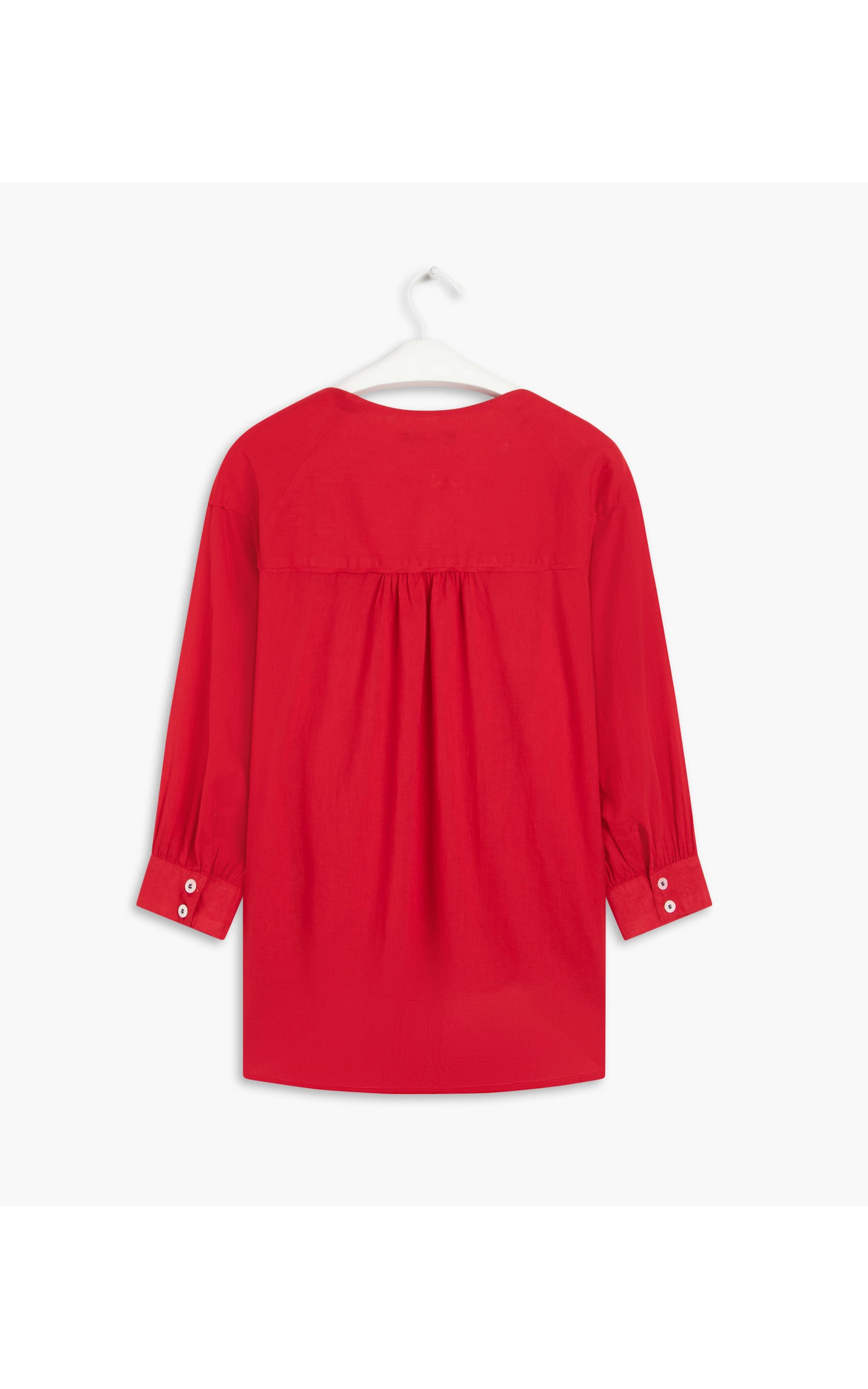 Blusa Vivian Voil Atacama Algodão Cereja