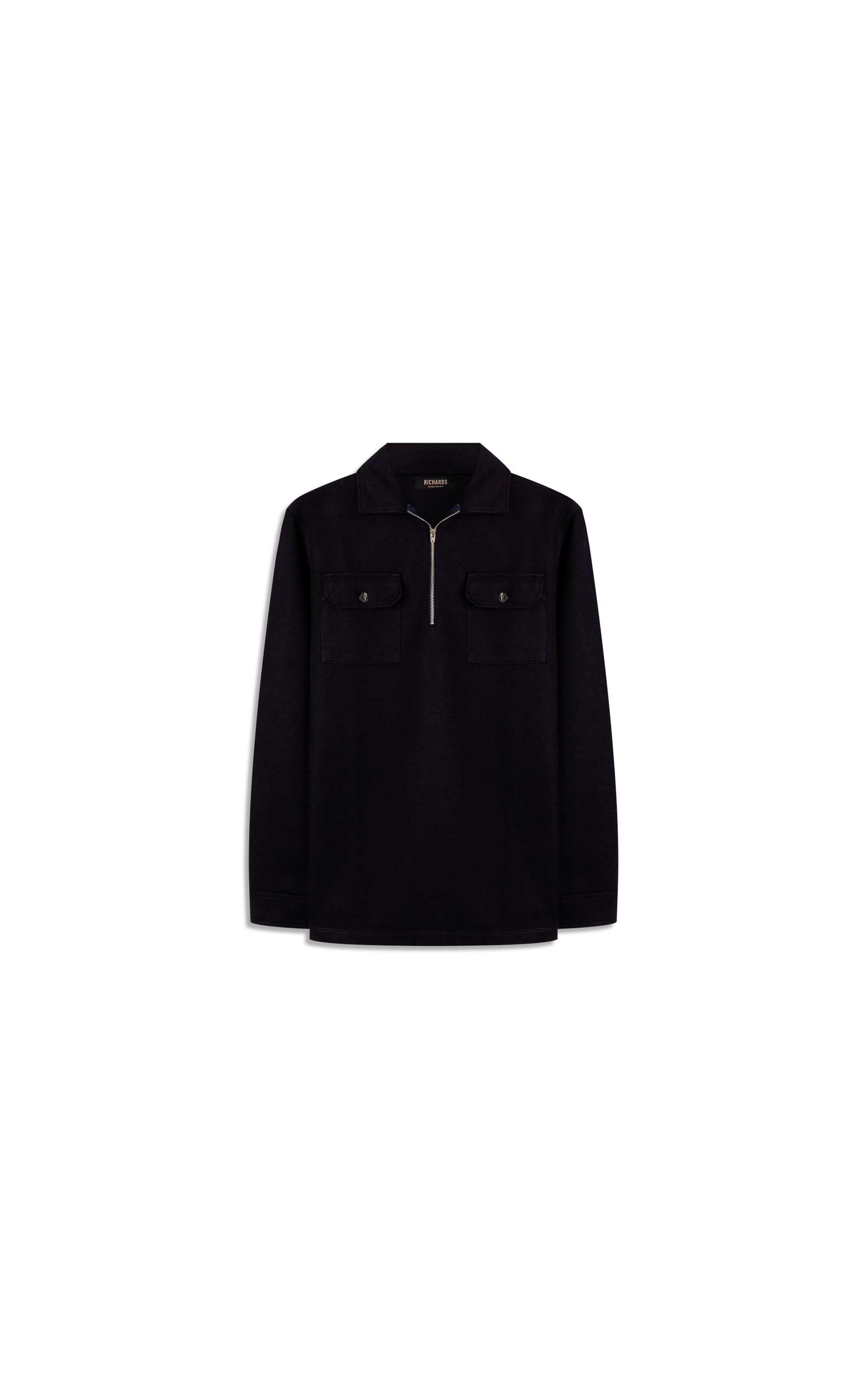 Blusao Casual Pockets Marinho