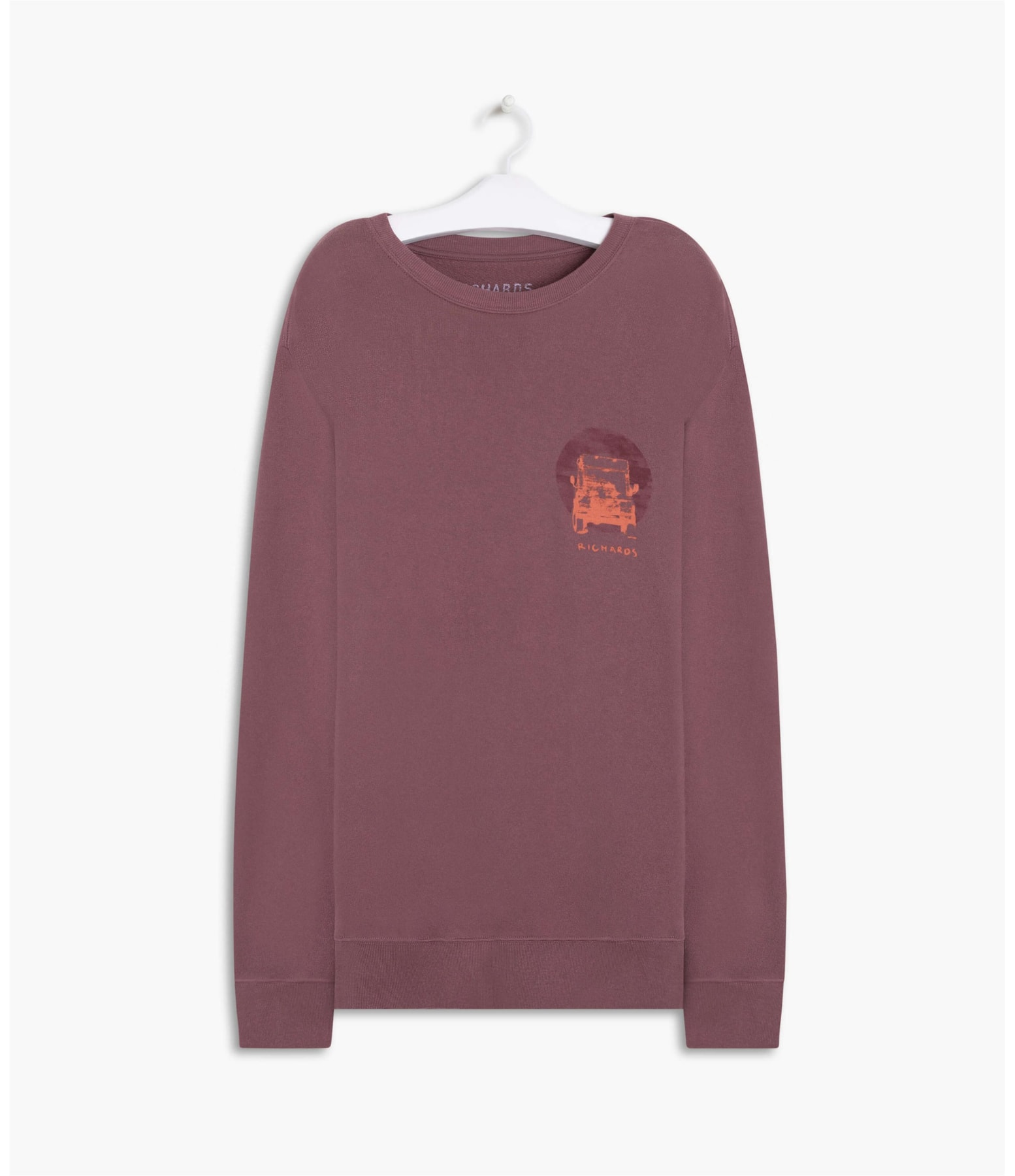  Blusao Mescla Richards Ponti Bordeaux
