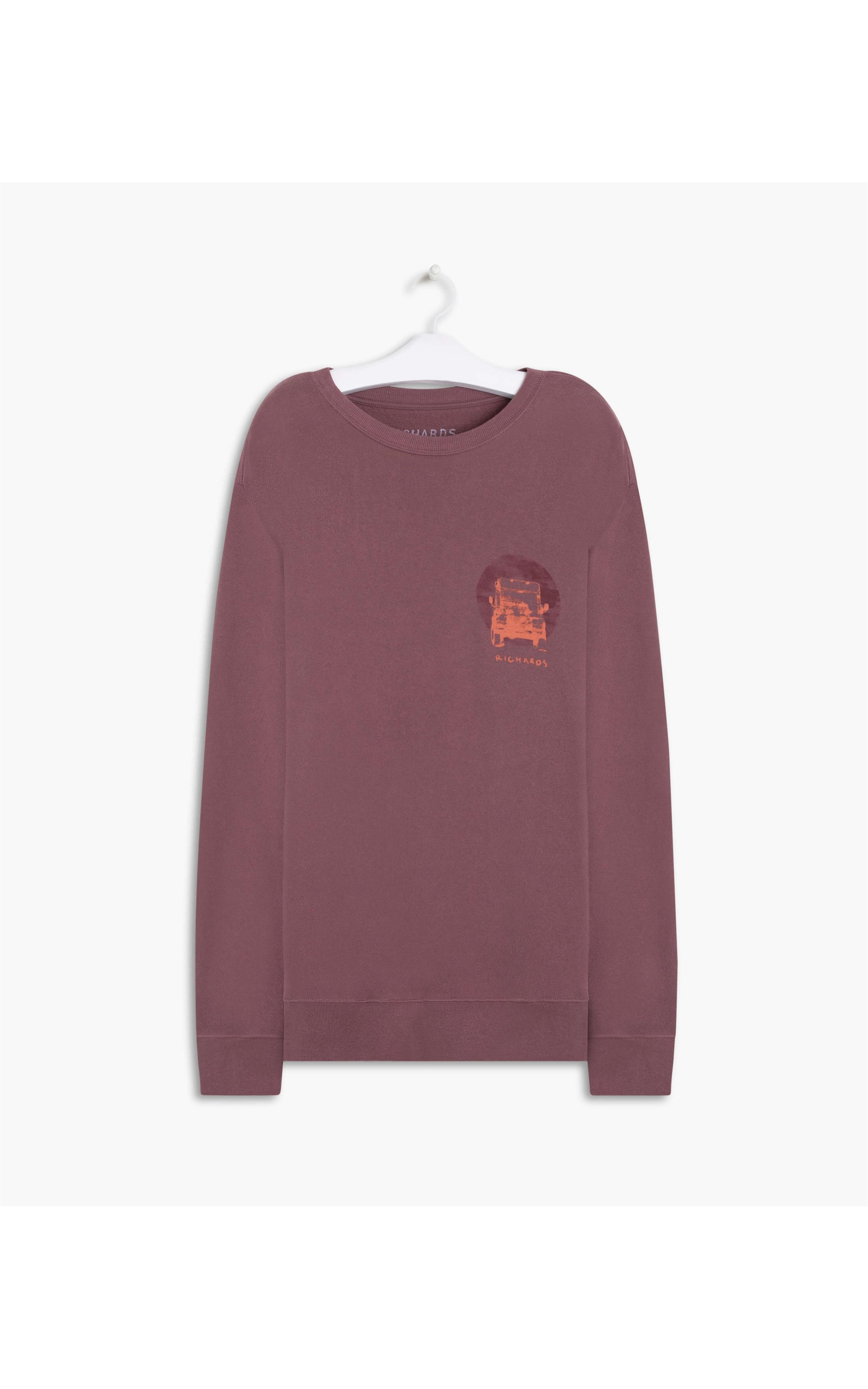  Blusao Mescla Richards Ponti Bordeaux