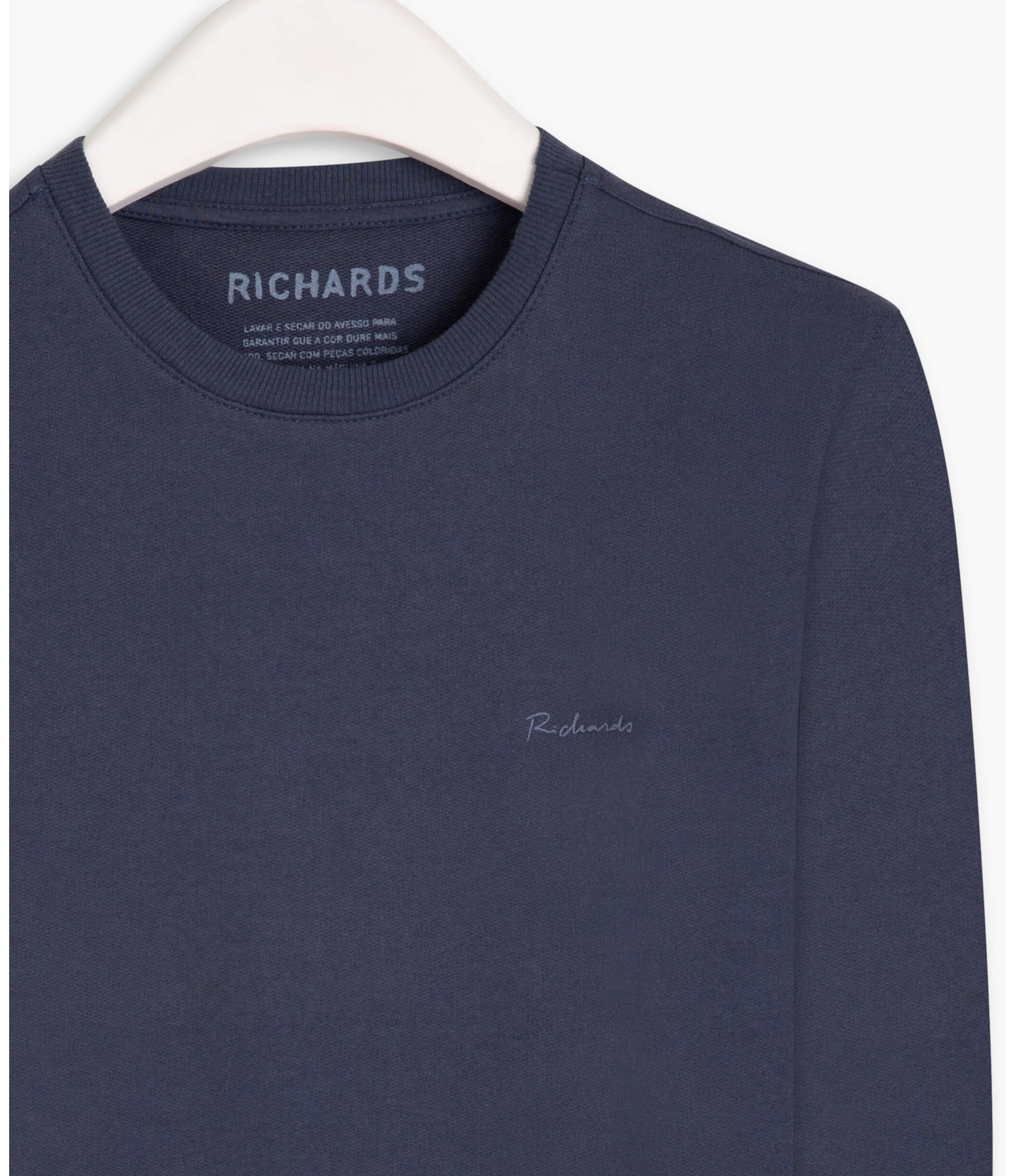 Blusao Ml Richards Basic Azul Pervante