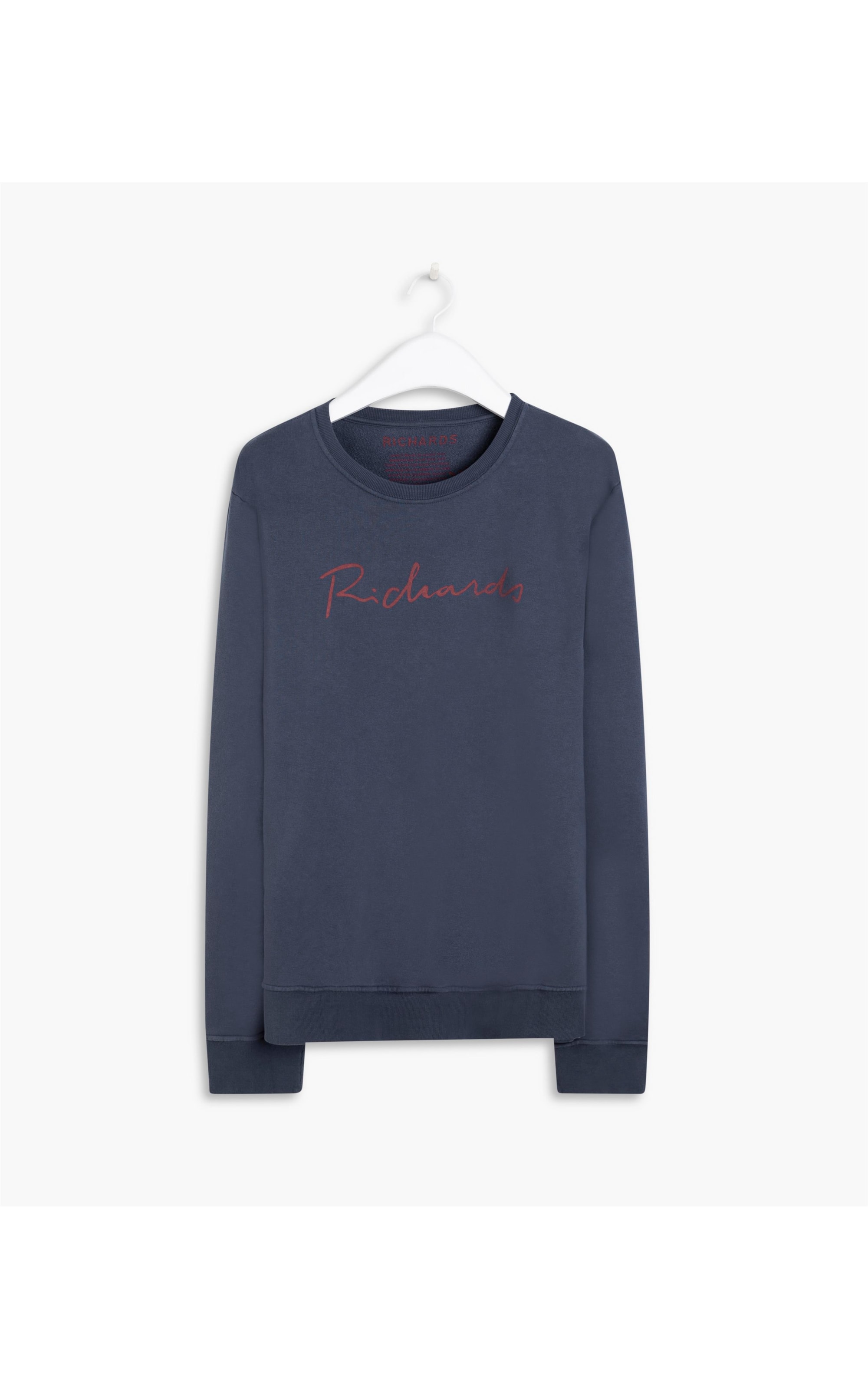 Blusão Ml Richards Manuscrito Azul Pervante