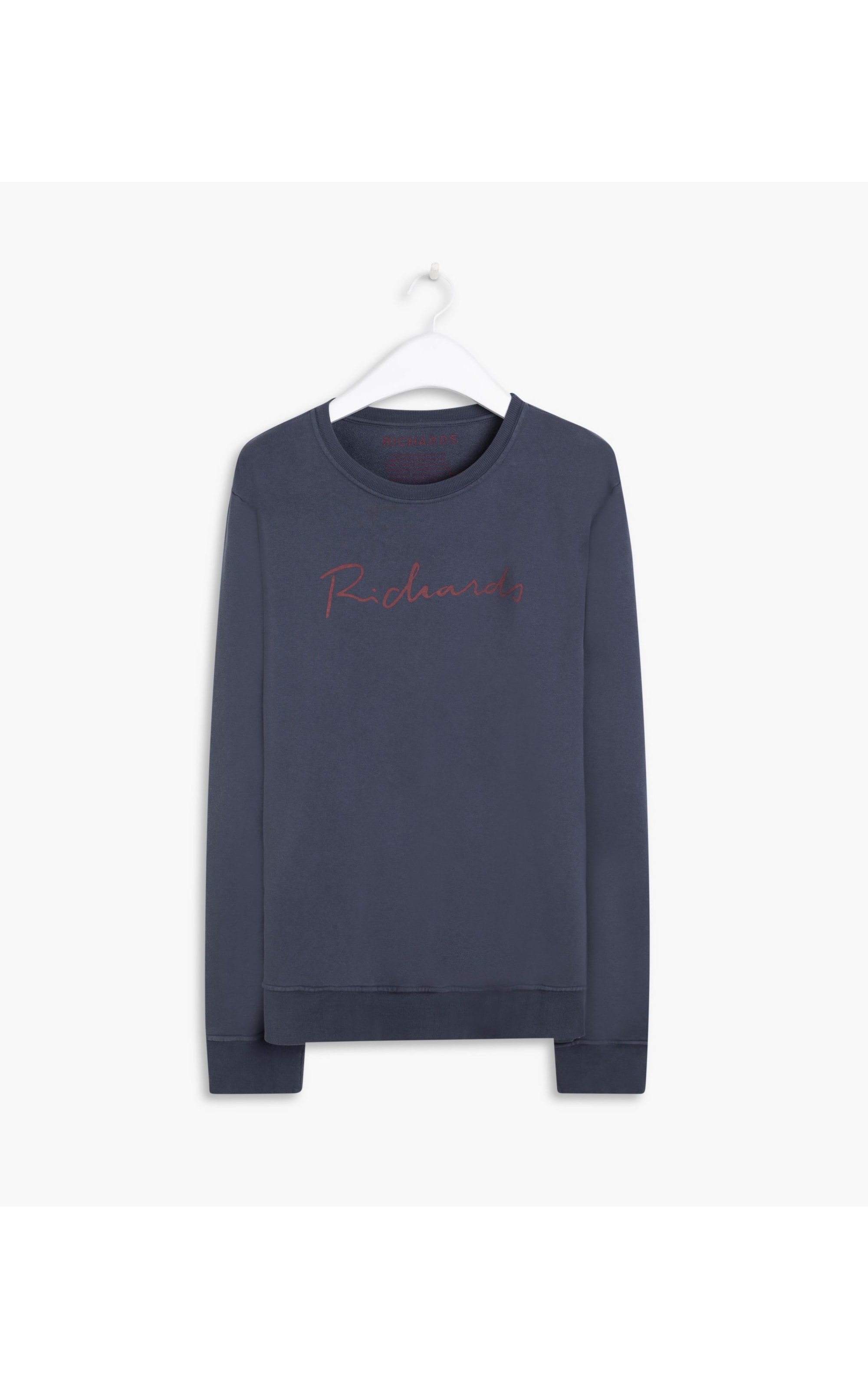 Blusão Ml Richards Manuscrito Azul Pervante