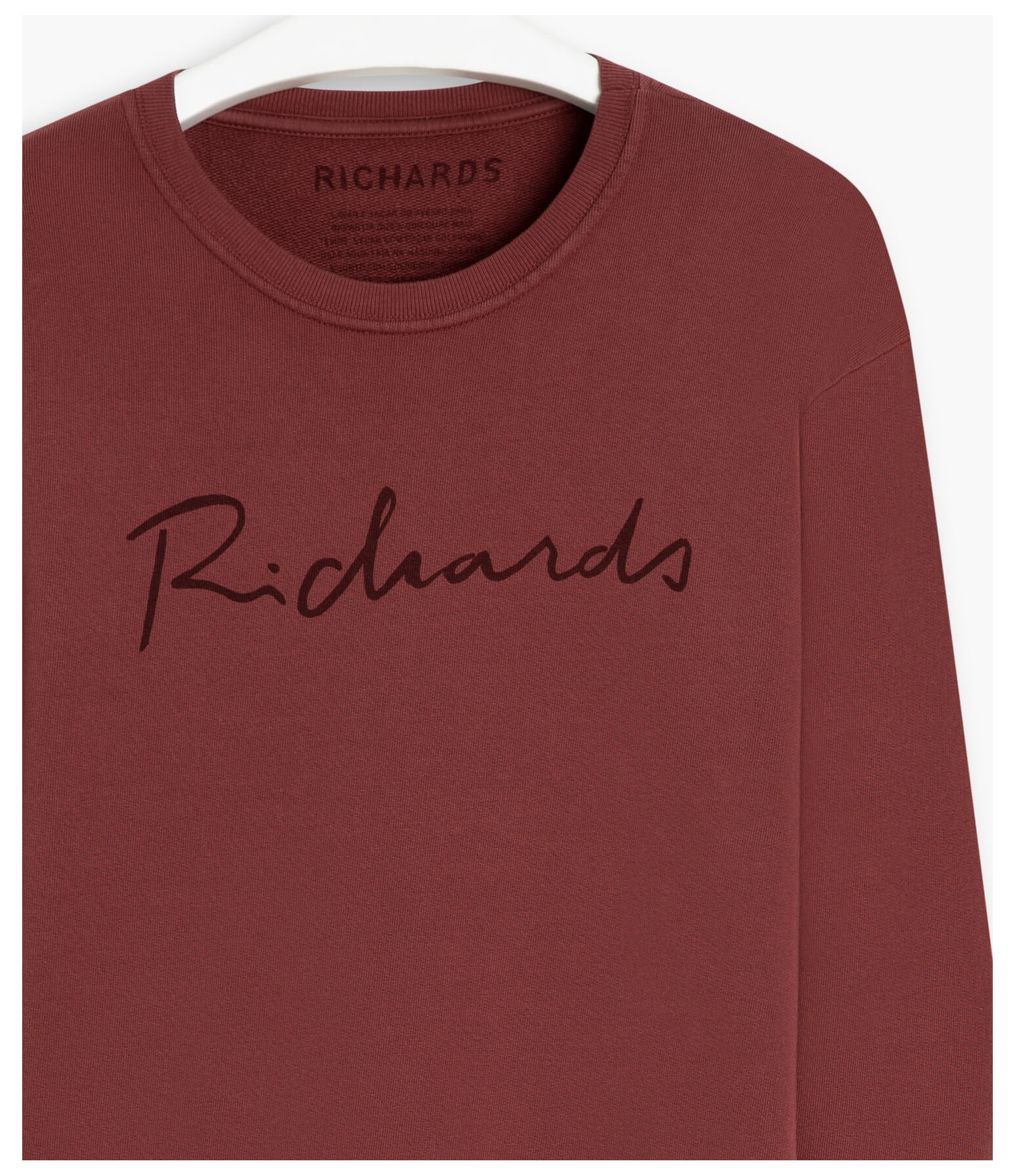 Blusão Ml Richards Manuscrito  Bordeaux