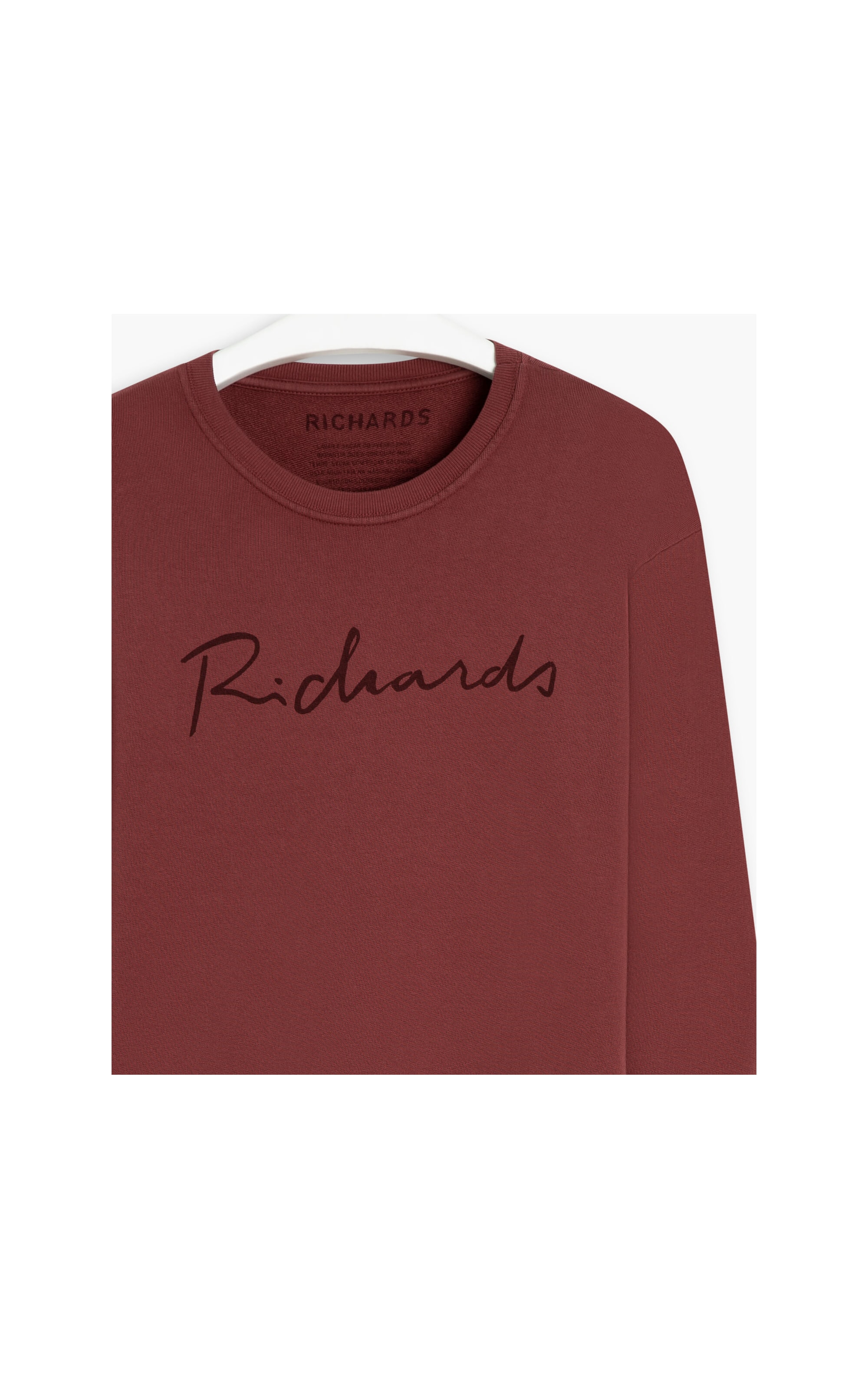 Blusão Ml Richards Manuscrito  Bordeaux
