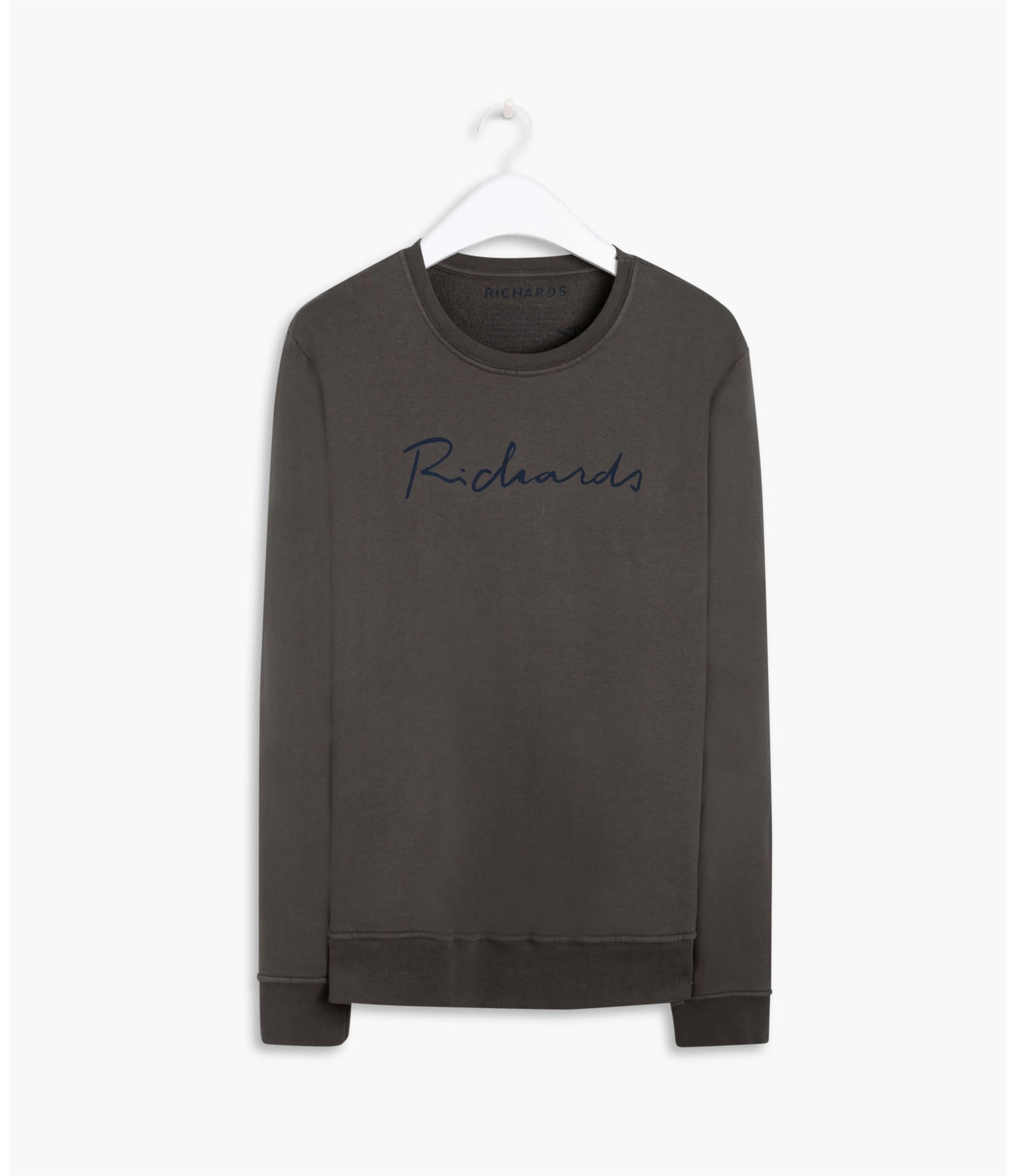 Blusão Ml Richards Manuscrito Charcoal
