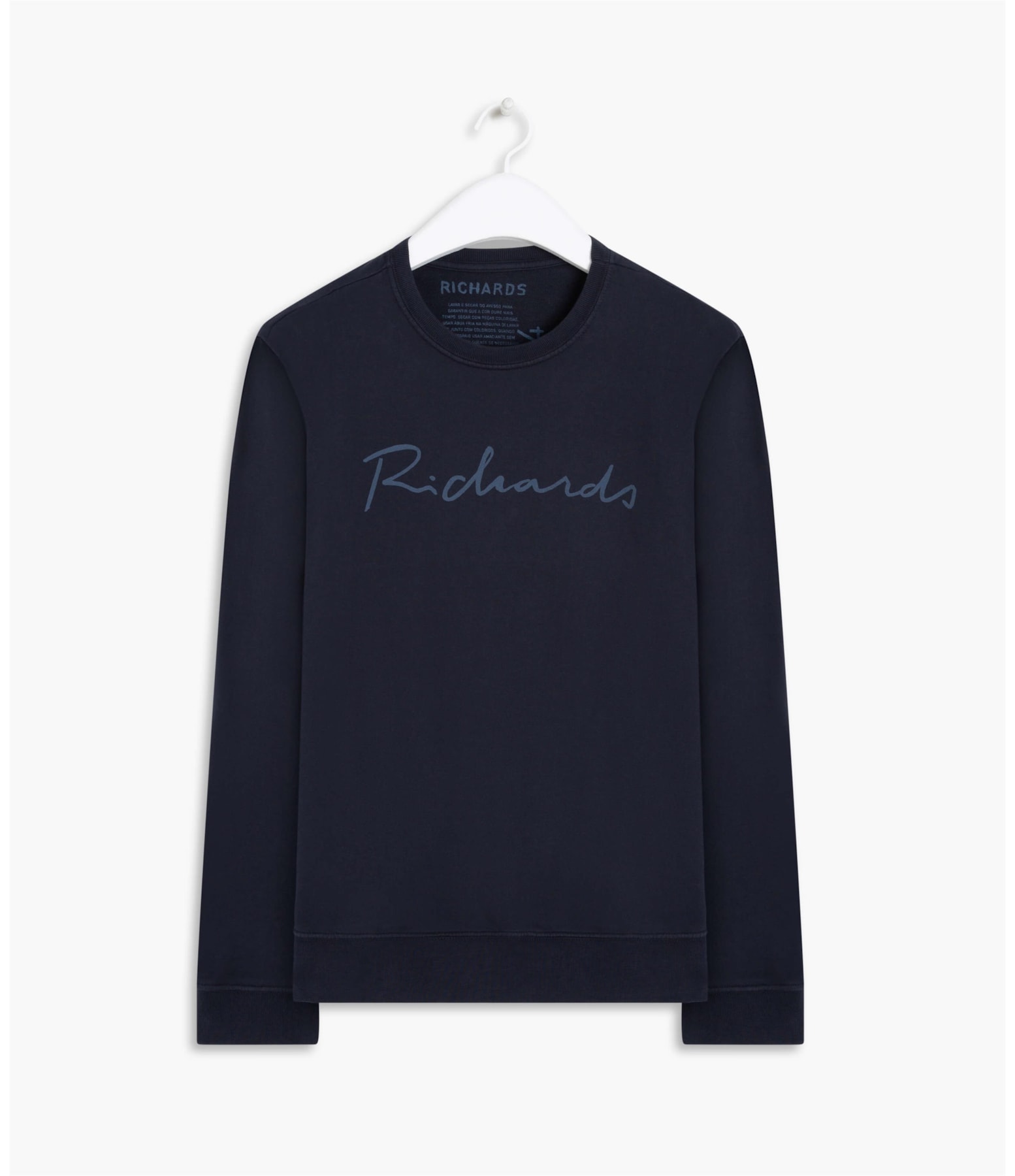 Blusão Ml Richards Manuscrito Dark Navy
