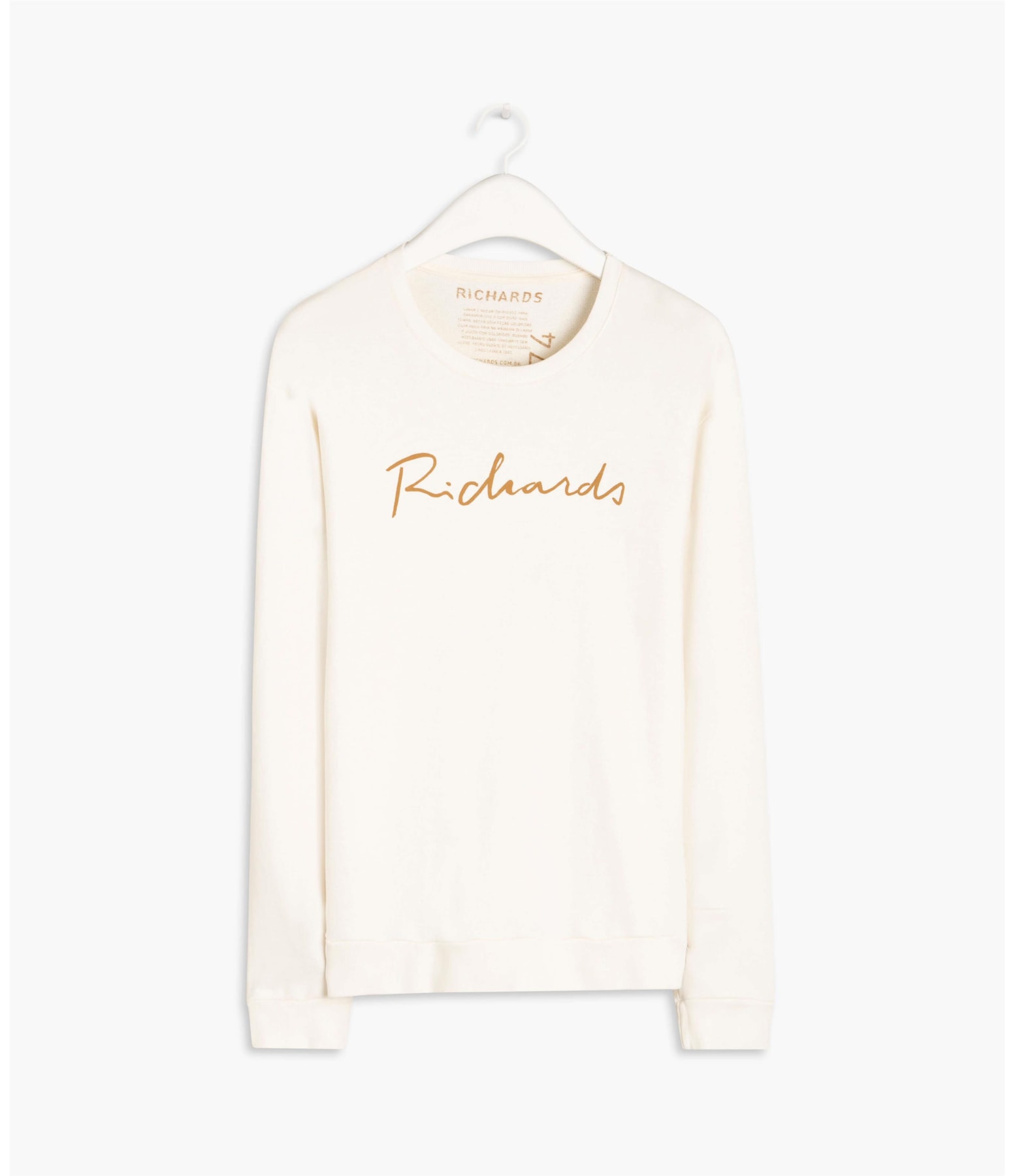 Blusão Ml Richards Manuscrito Off White