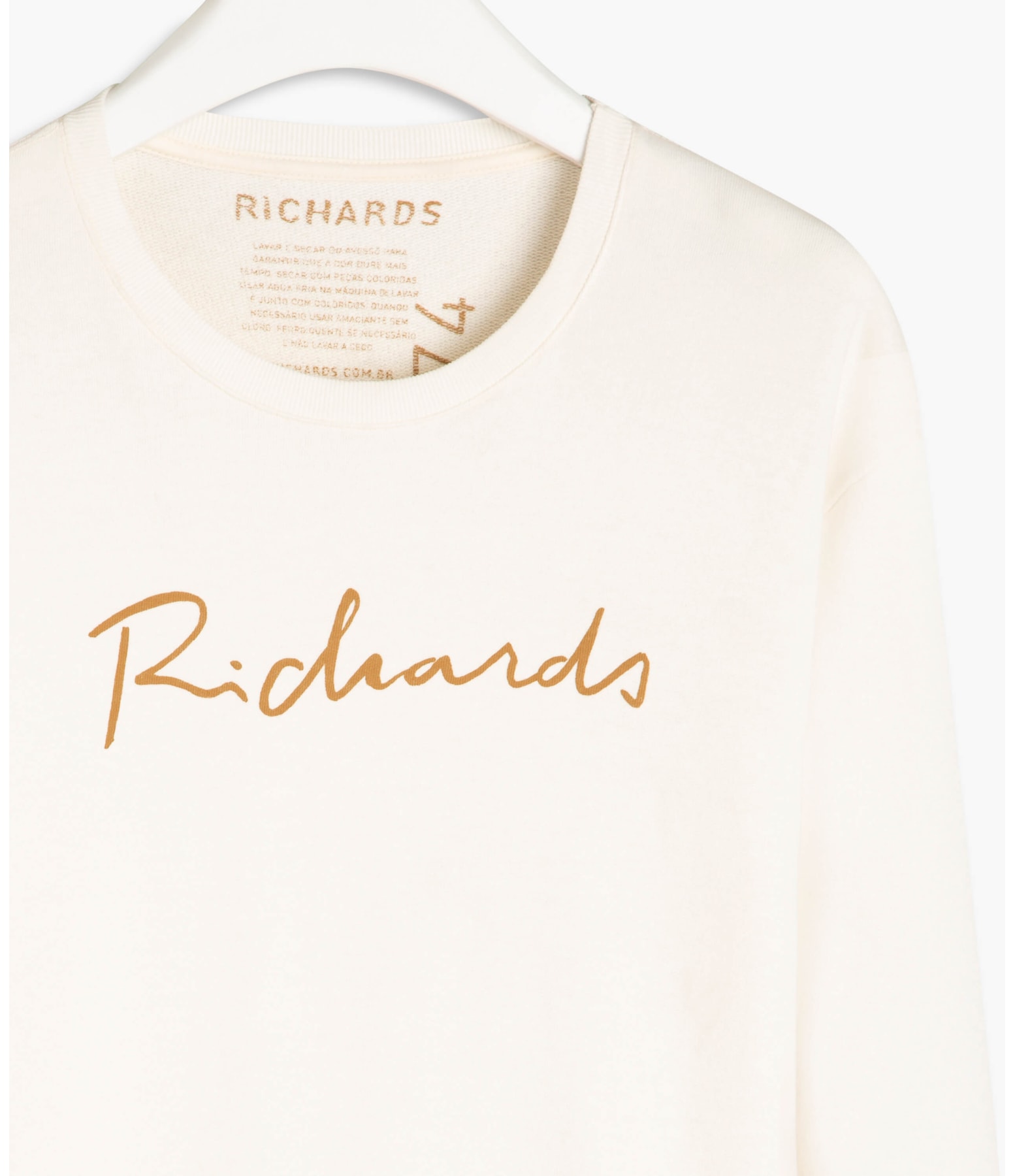 Blusão Ml Richards Manuscrito Off White