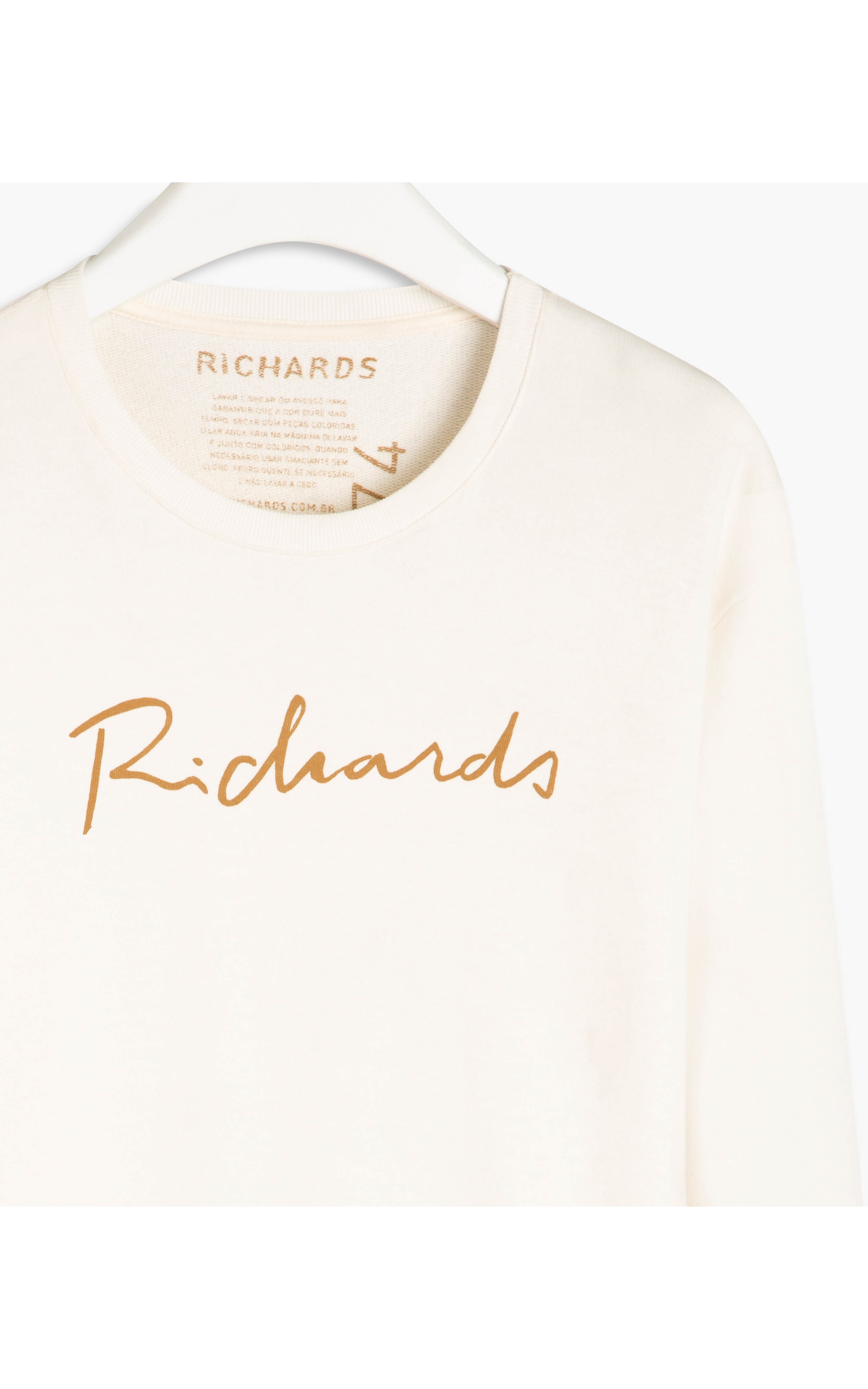 Blusão Ml Richards Manuscrito Off White