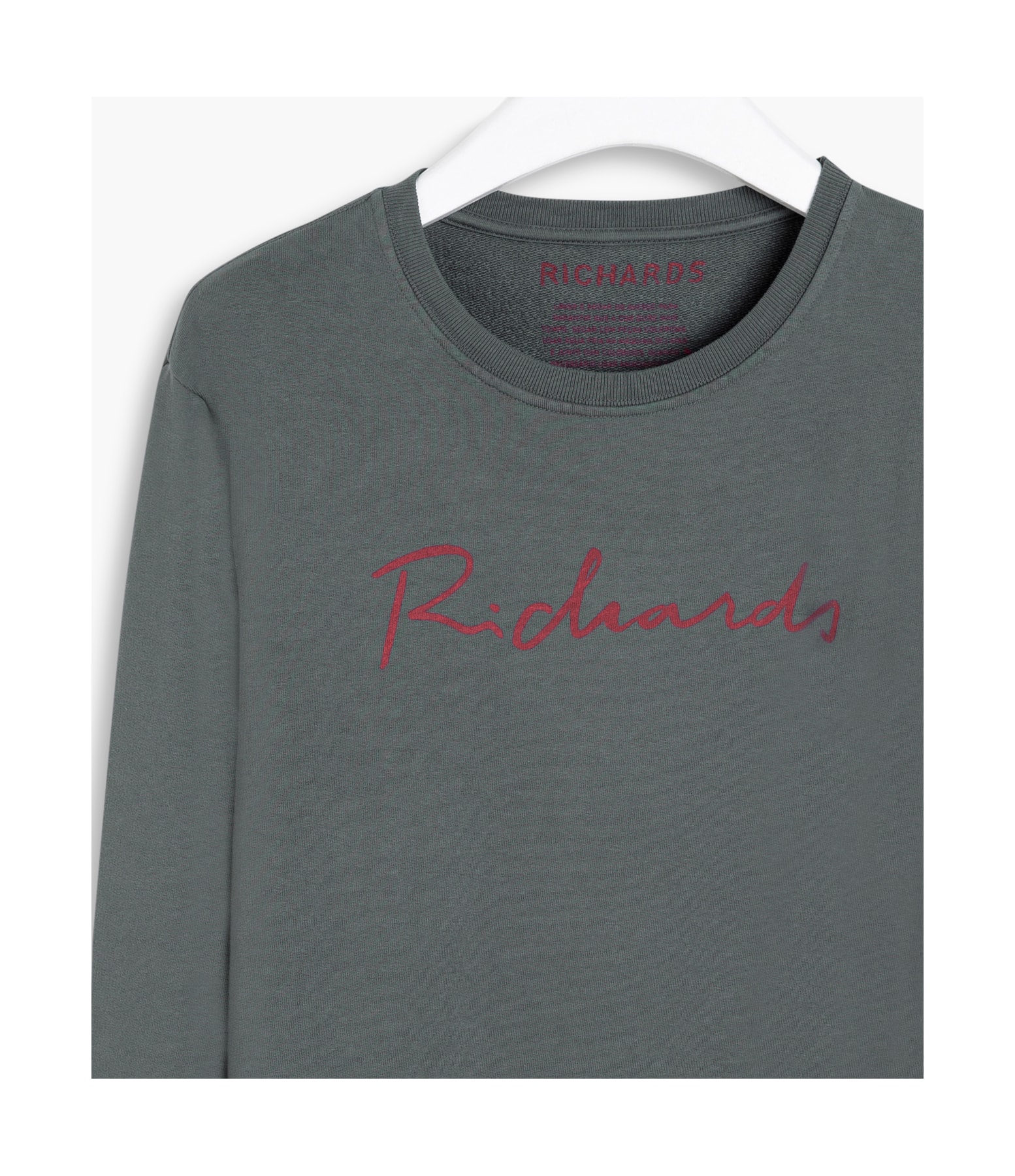 Blusão Ml Richards Manuscrito Silver Gray
