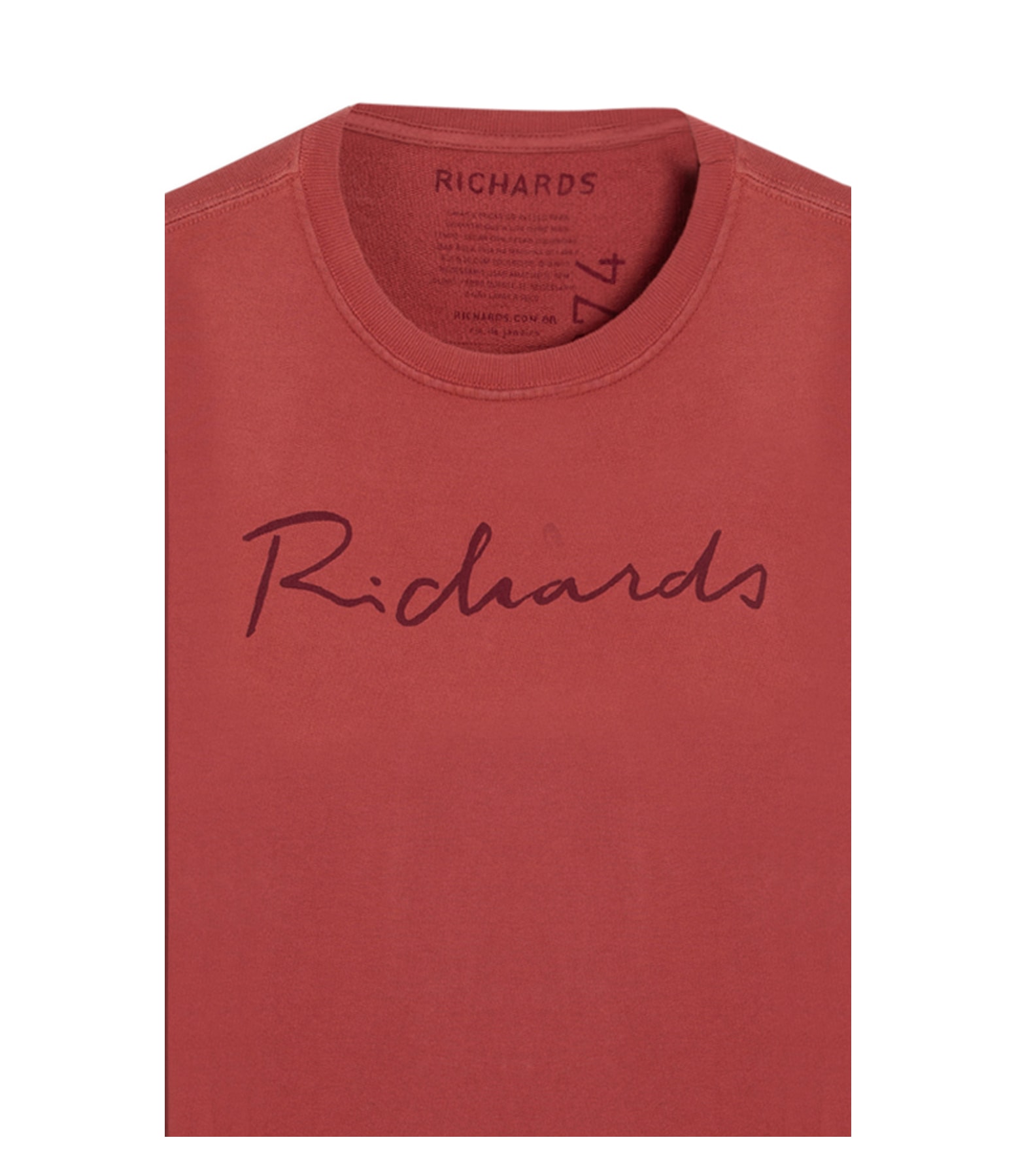 Blusão Ml Richards Manuscrito Terra