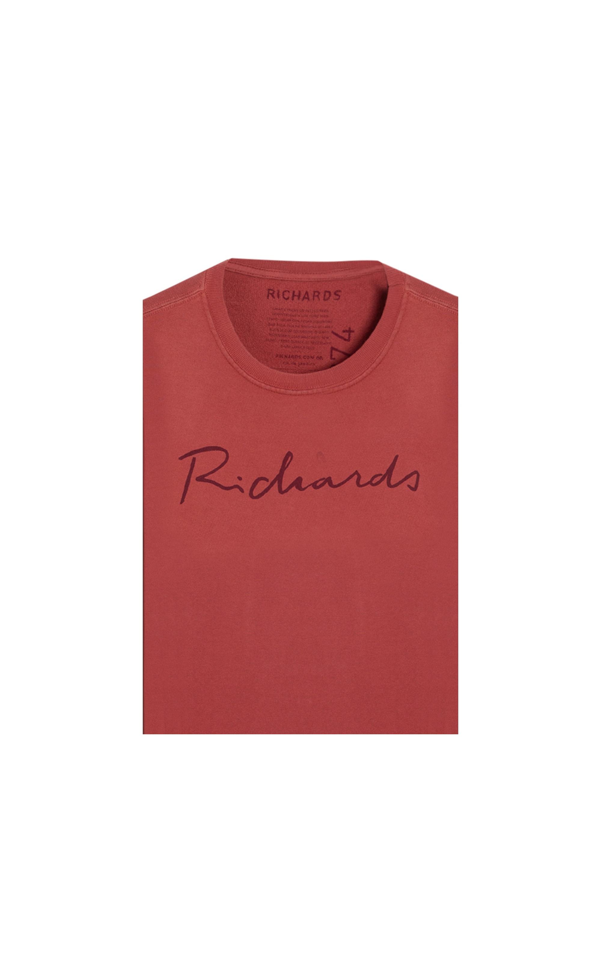 Blusão Ml Richards Manuscrito Terra