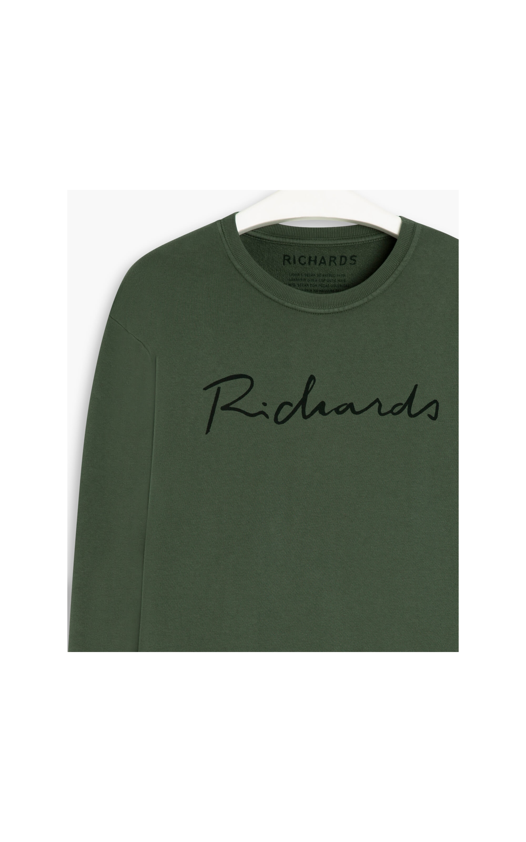 Blusão Ml Richards Manuscrito Verde Militar