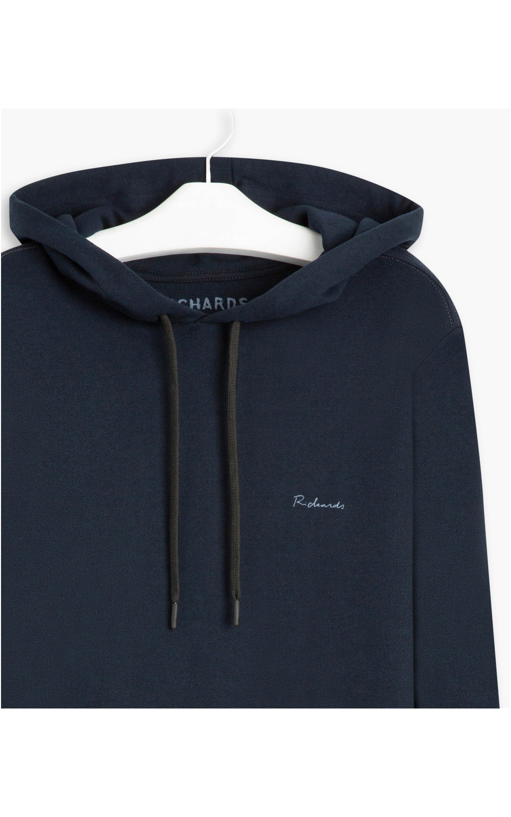 Blusão Moletom Com Capuz Richards Basic Dark Navy