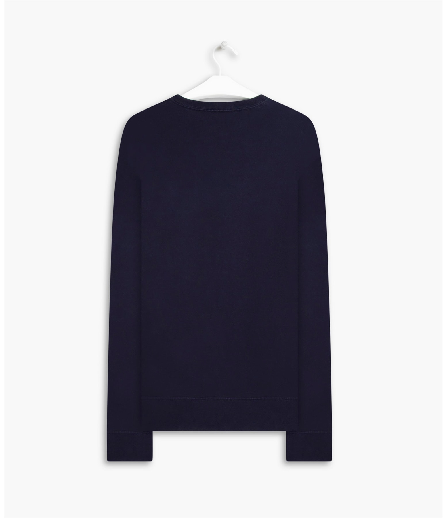 Blusão Moletom Felpa Recorte Dark Navy