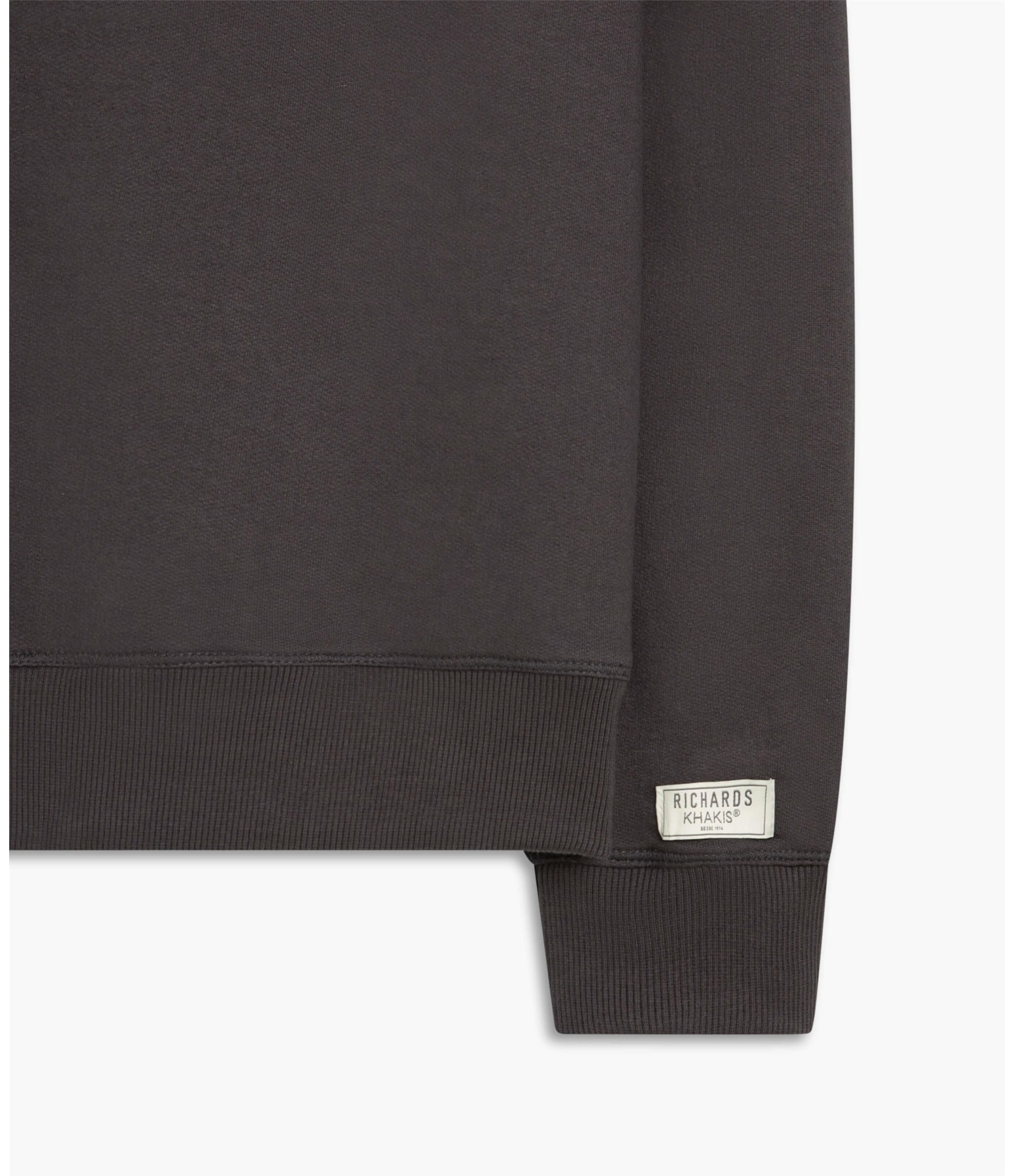 Blusao Moletom Justin Charcoal