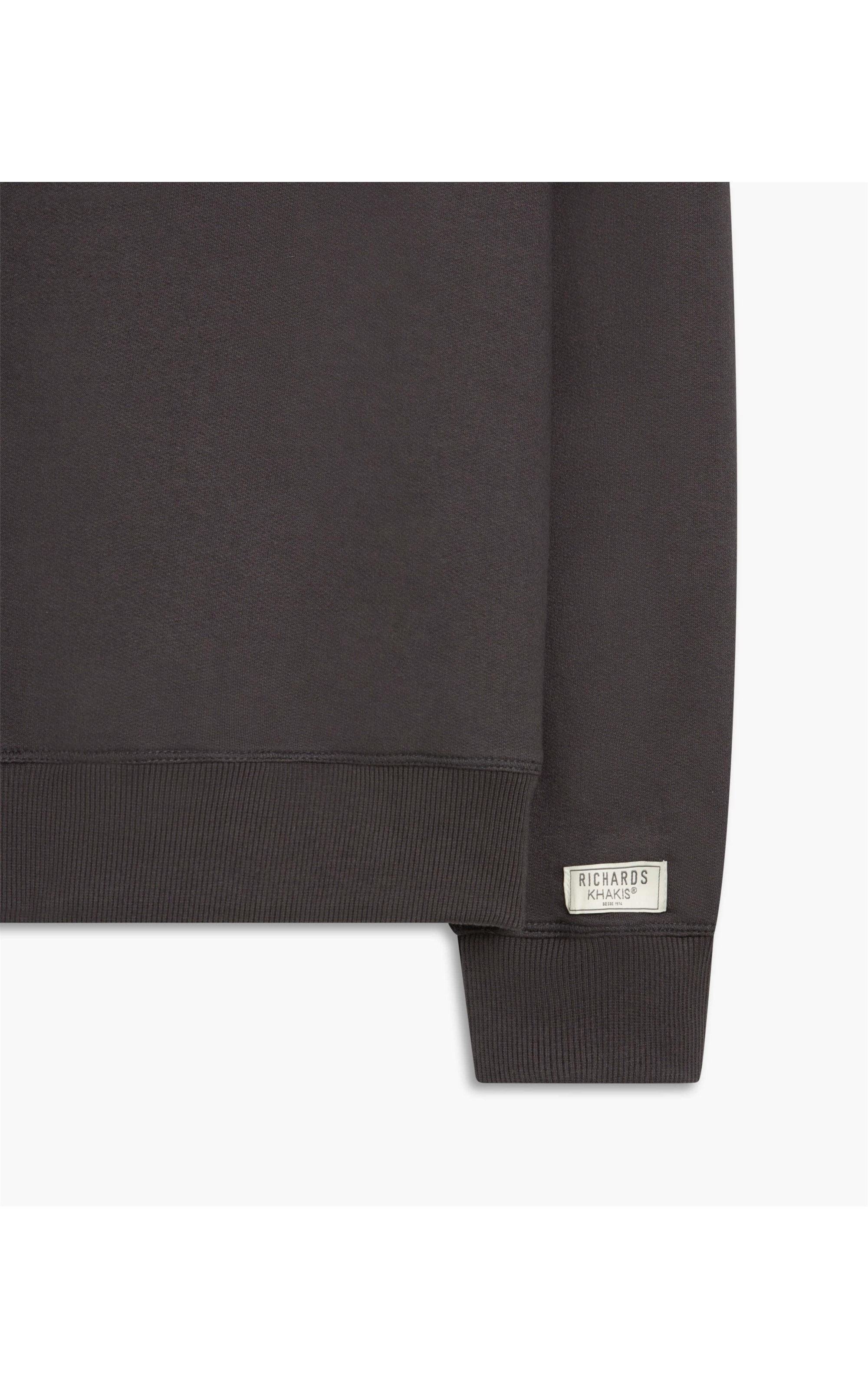 Blusao Moletom Justin Charcoal