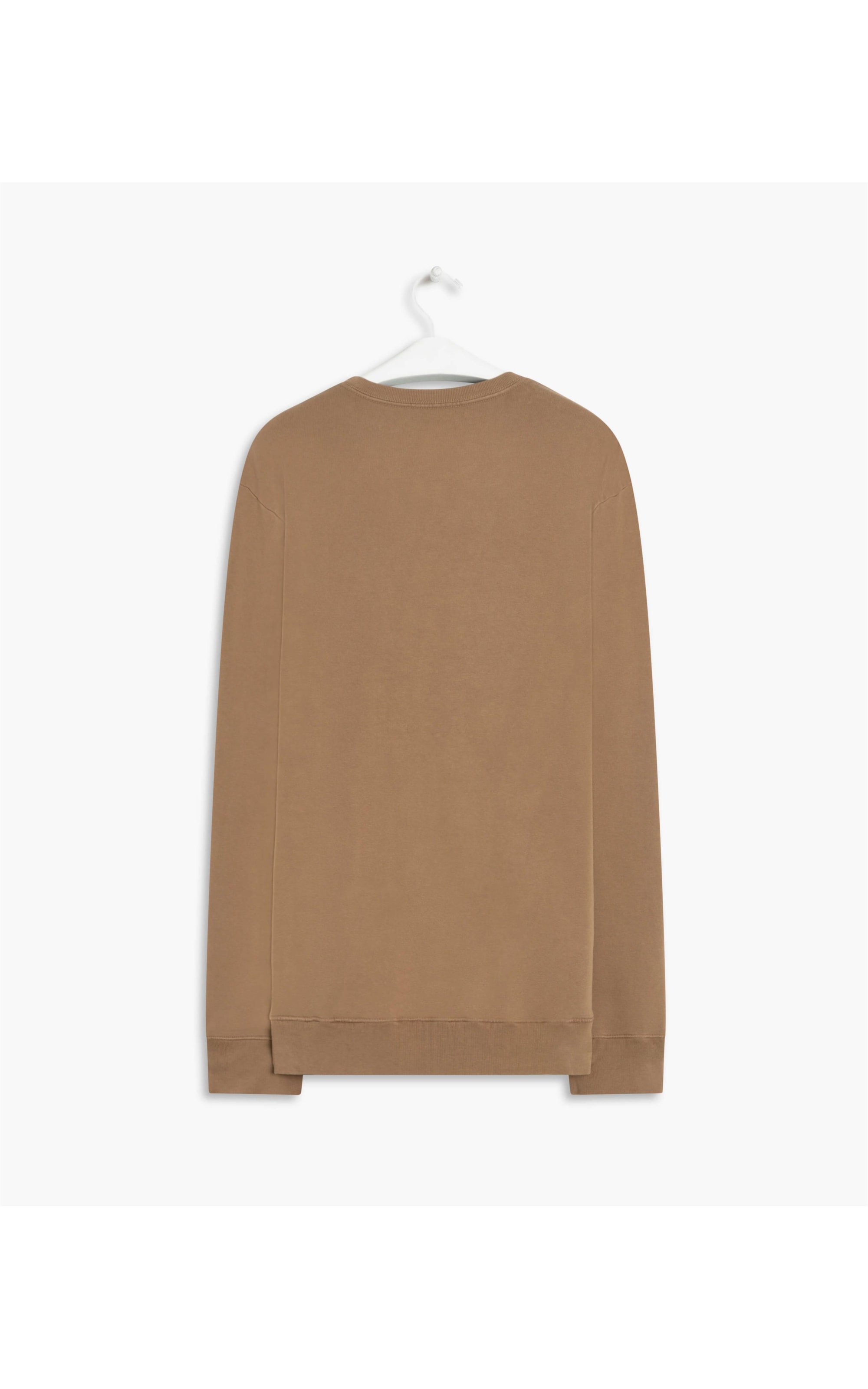 Blusao Moletom Khaki Essentials Caramelo