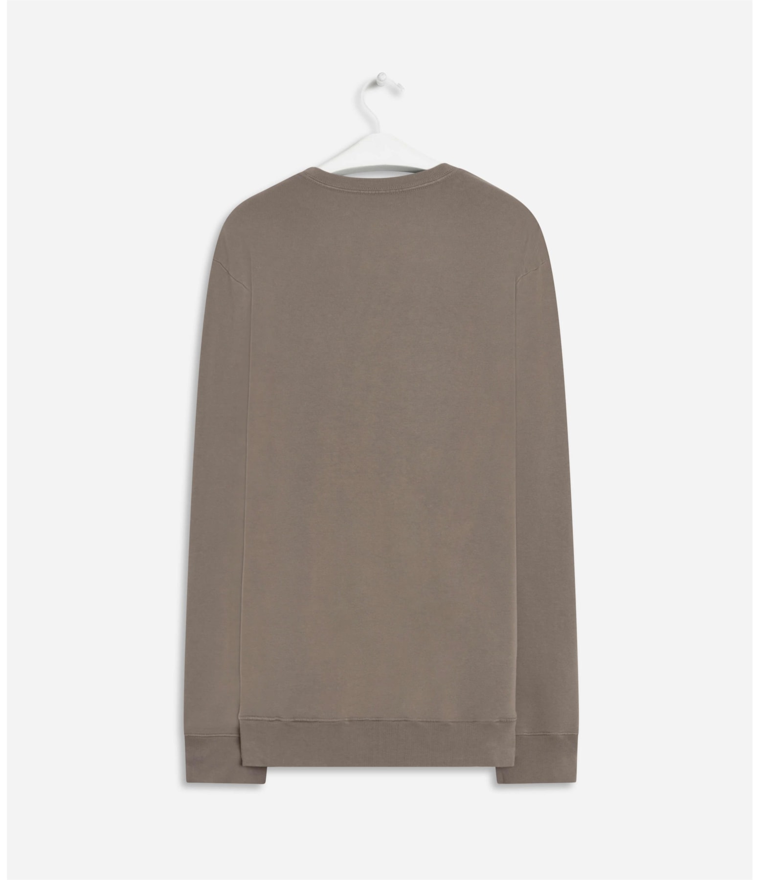 Blusao Moletom Khaki Essentials Tabaco