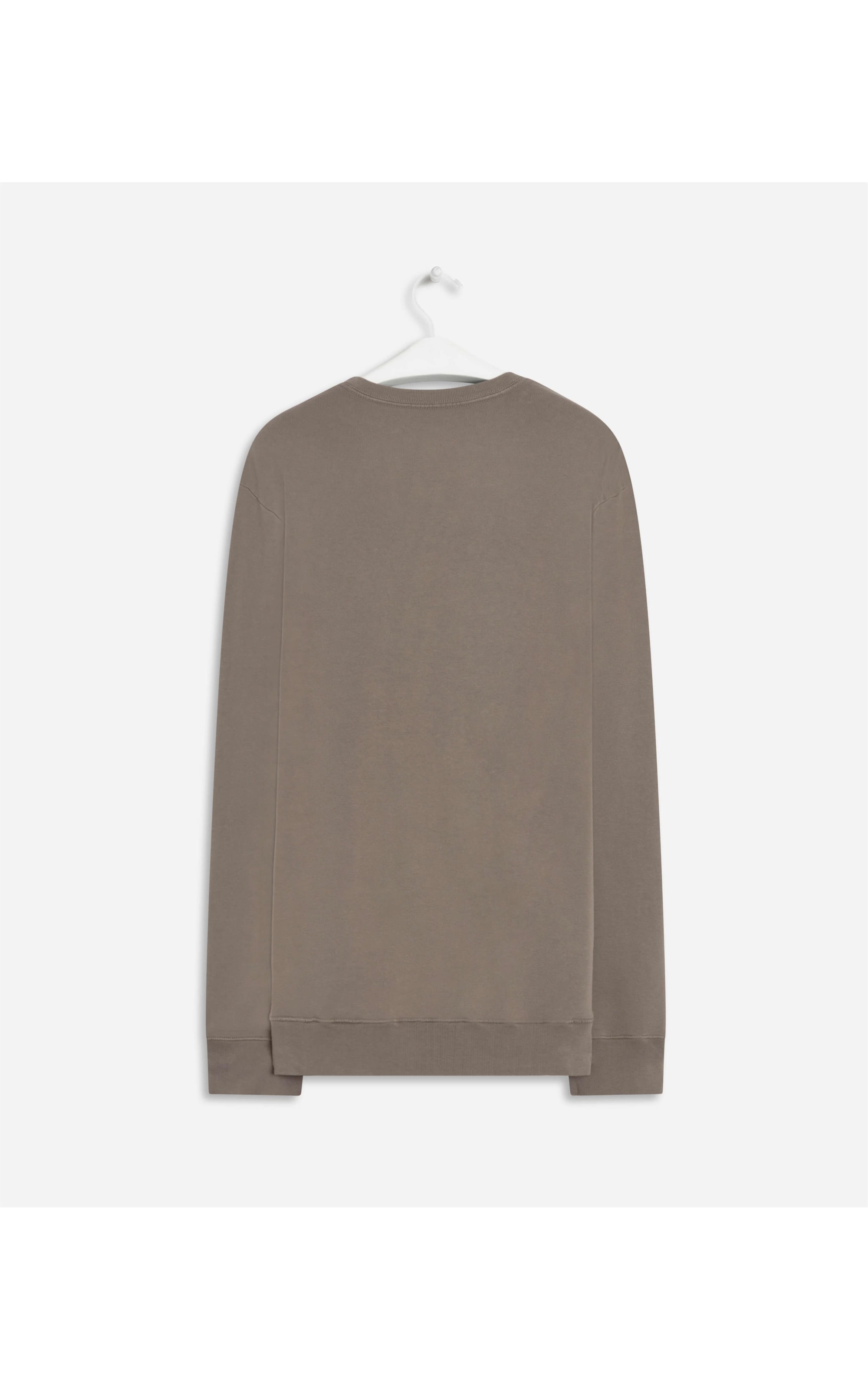Blusao Moletom Khaki Essentials Tabaco
