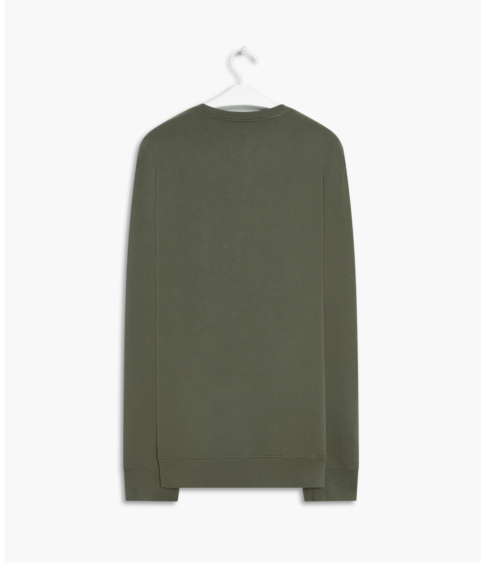 Blusao Moletom Khaki Essentials Verde Escuro