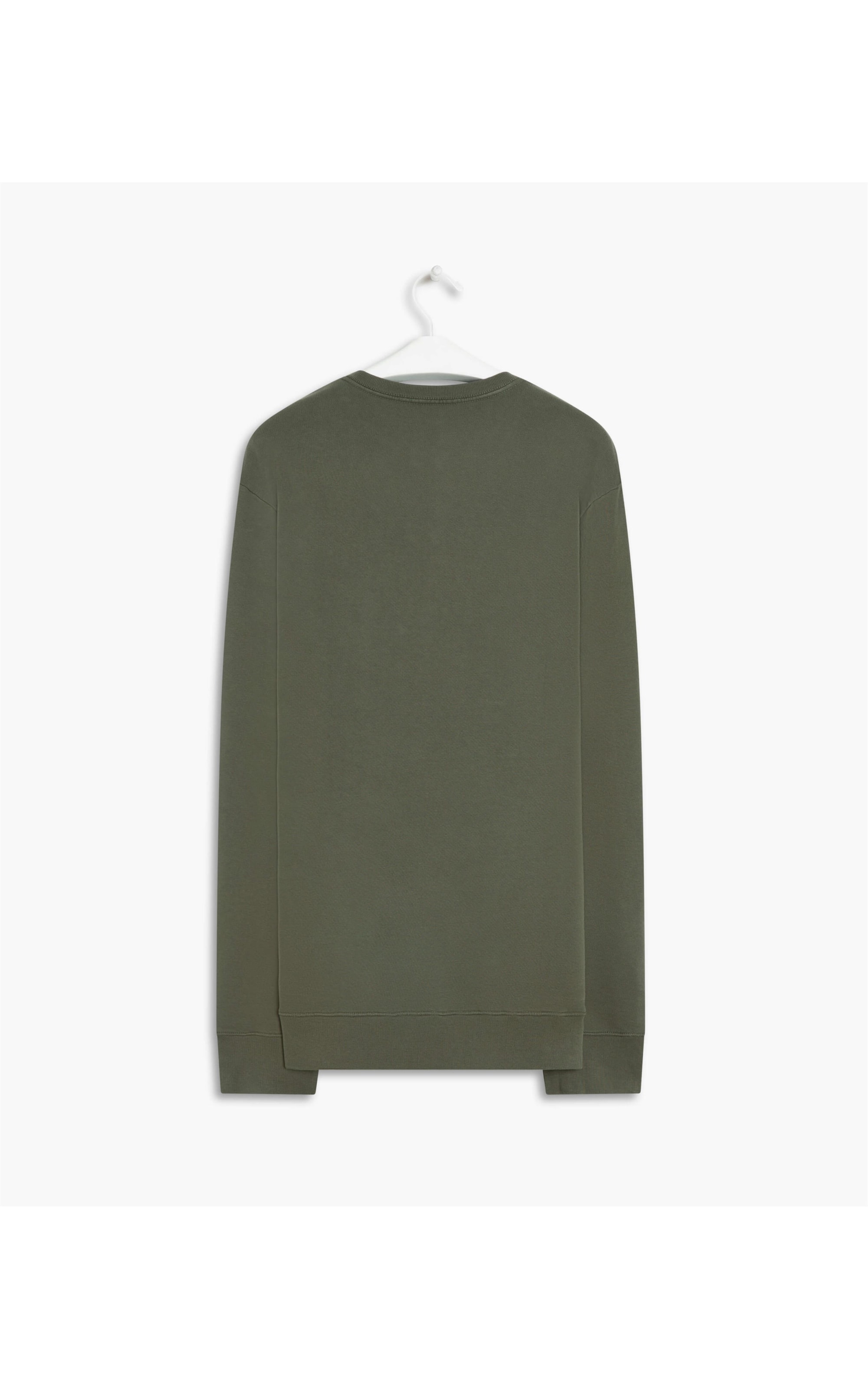 Blusao Moletom Khaki Essentials Verde Escuro