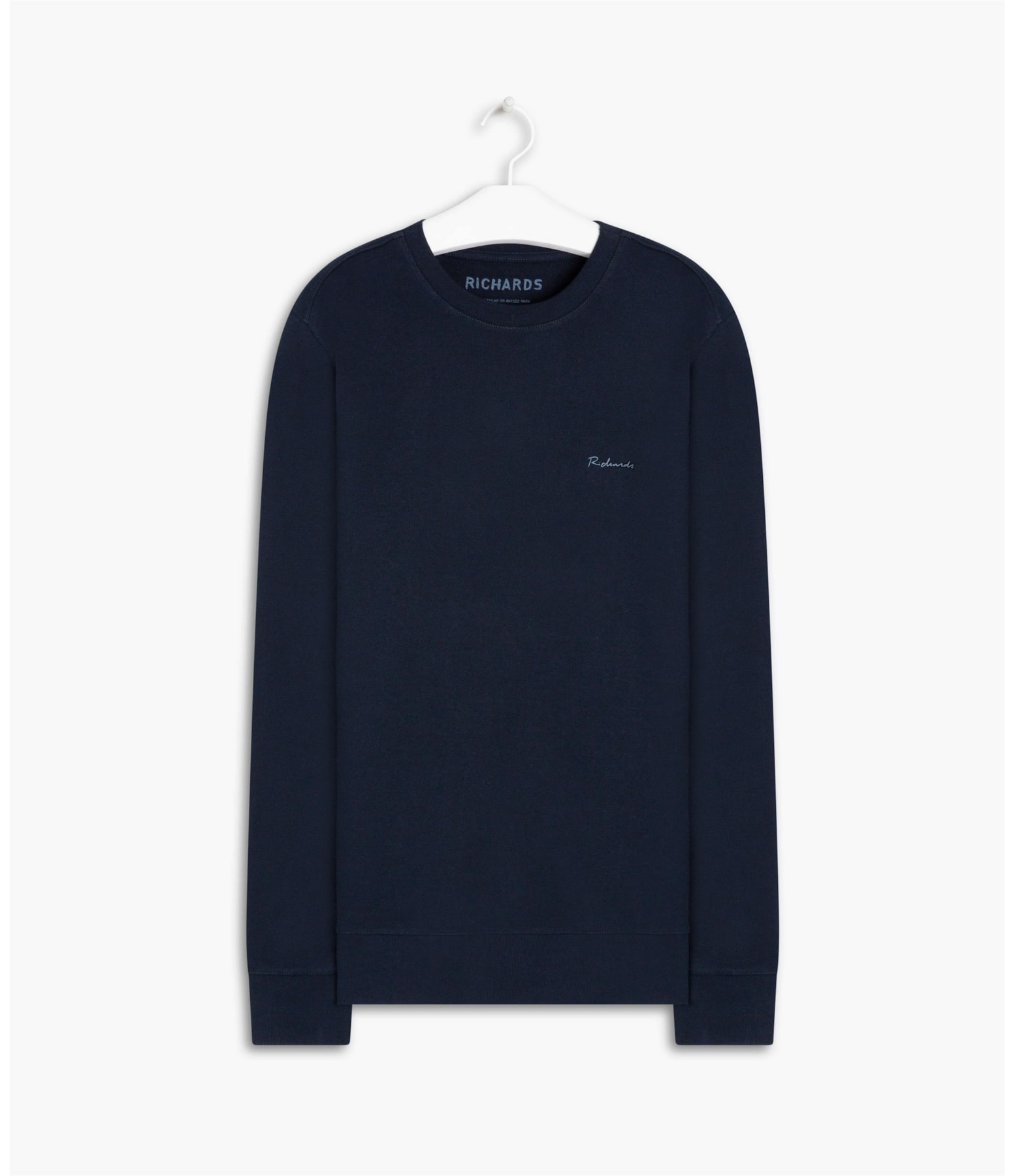 Blusão Moletom Richards Basic Ml Dark Navy