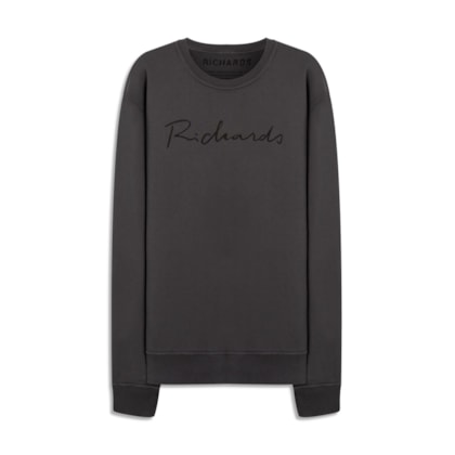 Blusão Moletom Richards Manus Chumbo