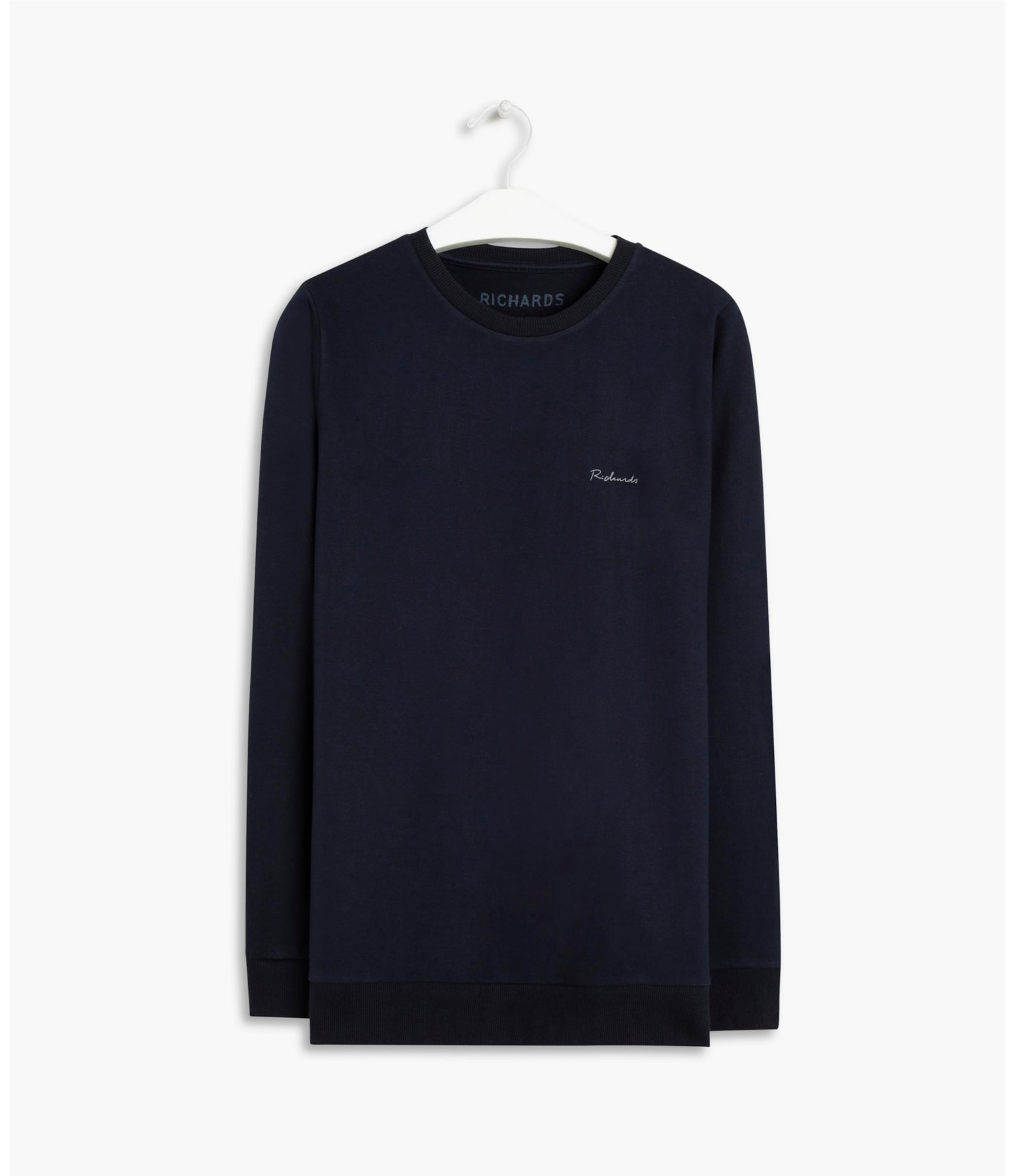 Blusao Moletom Richards Ml Dark Navy