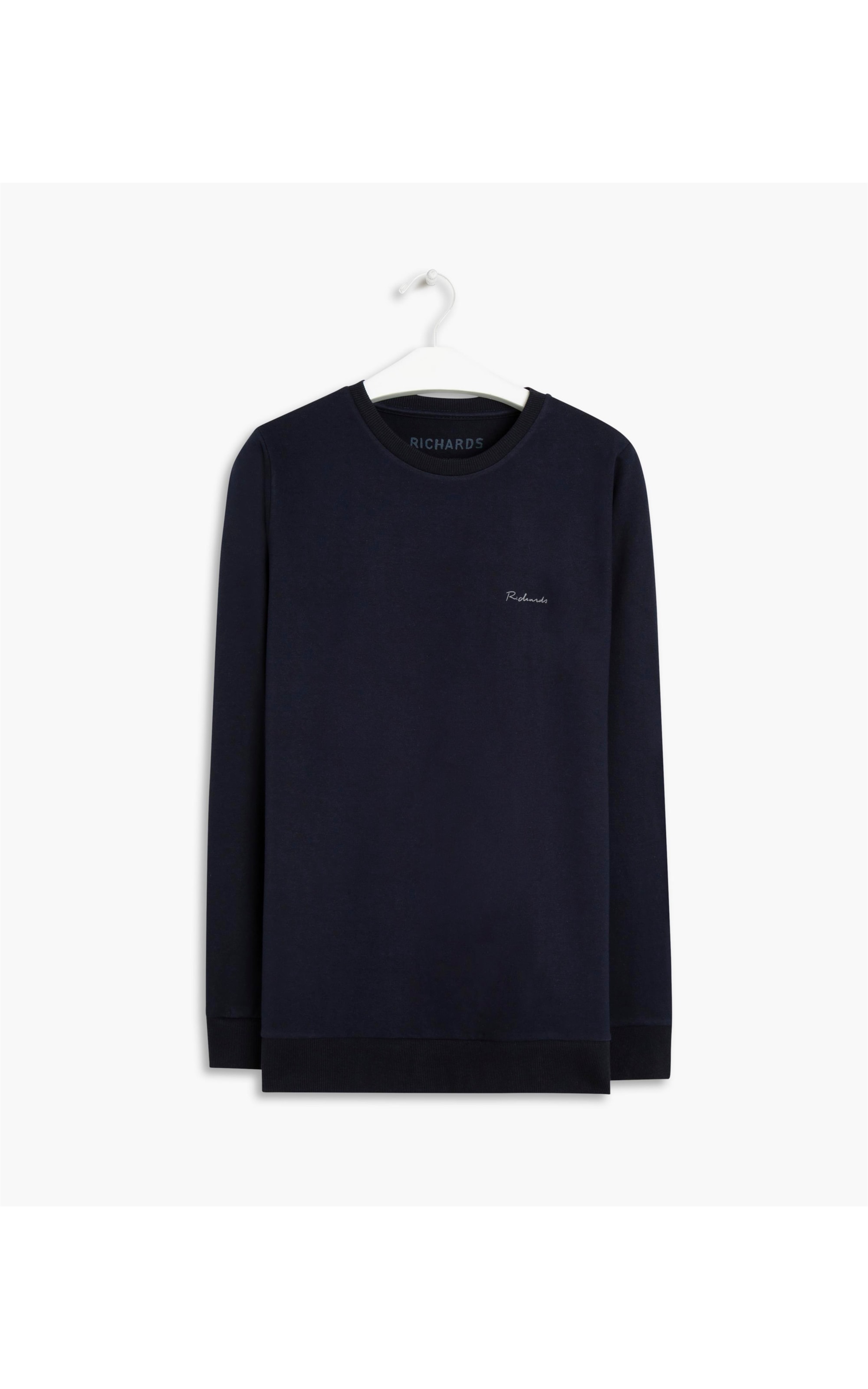 Blusao Moletom Richards Ml Dark Navy