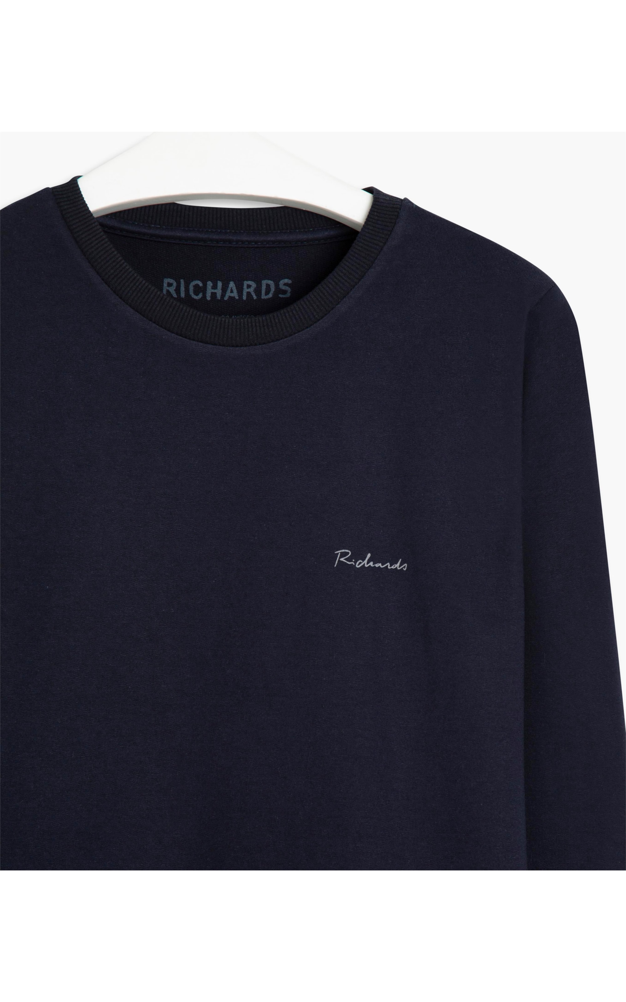 Blusao Moletom Richards Ml Dark Navy