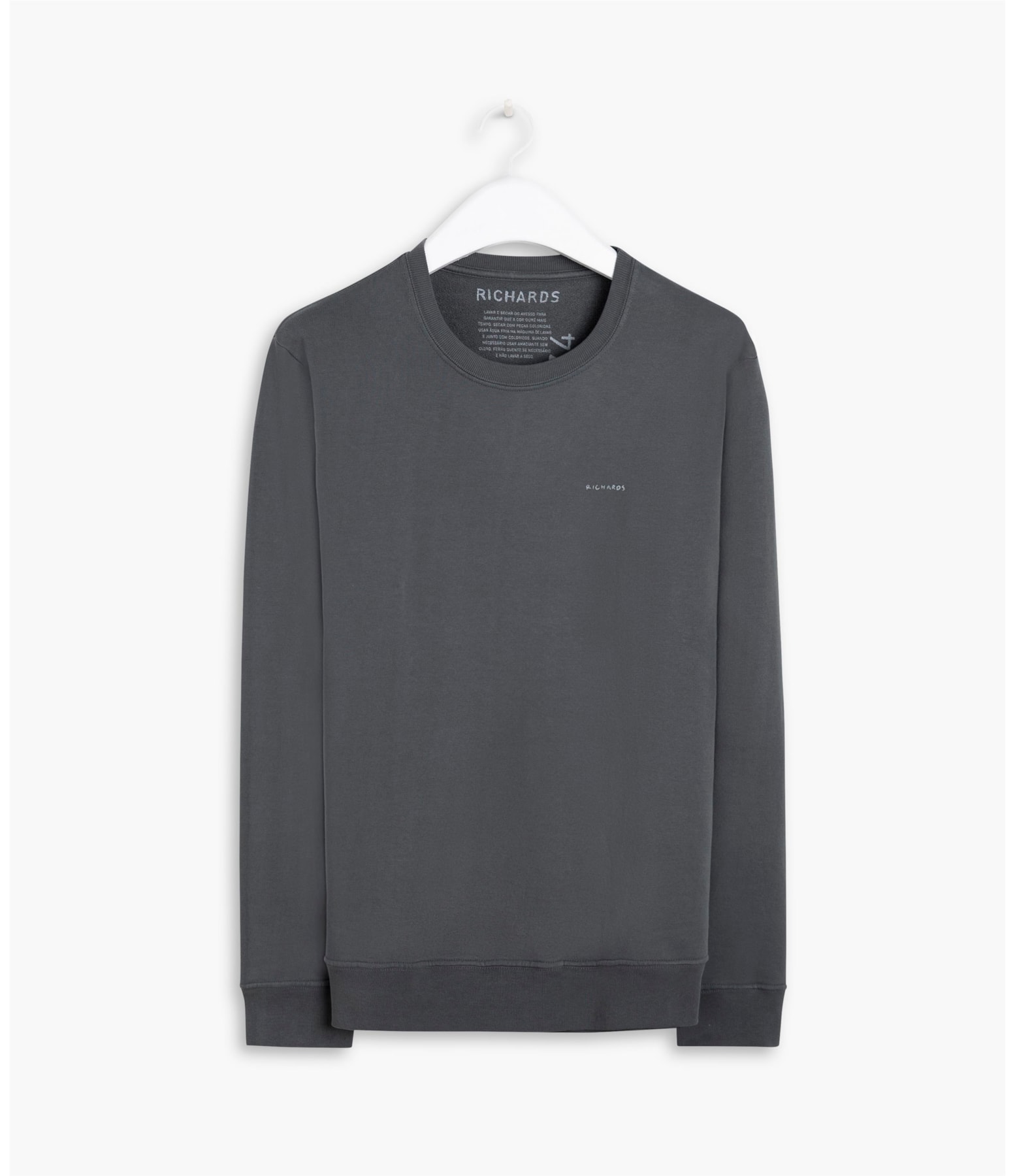 Blusao Richards Ml Silver Gray