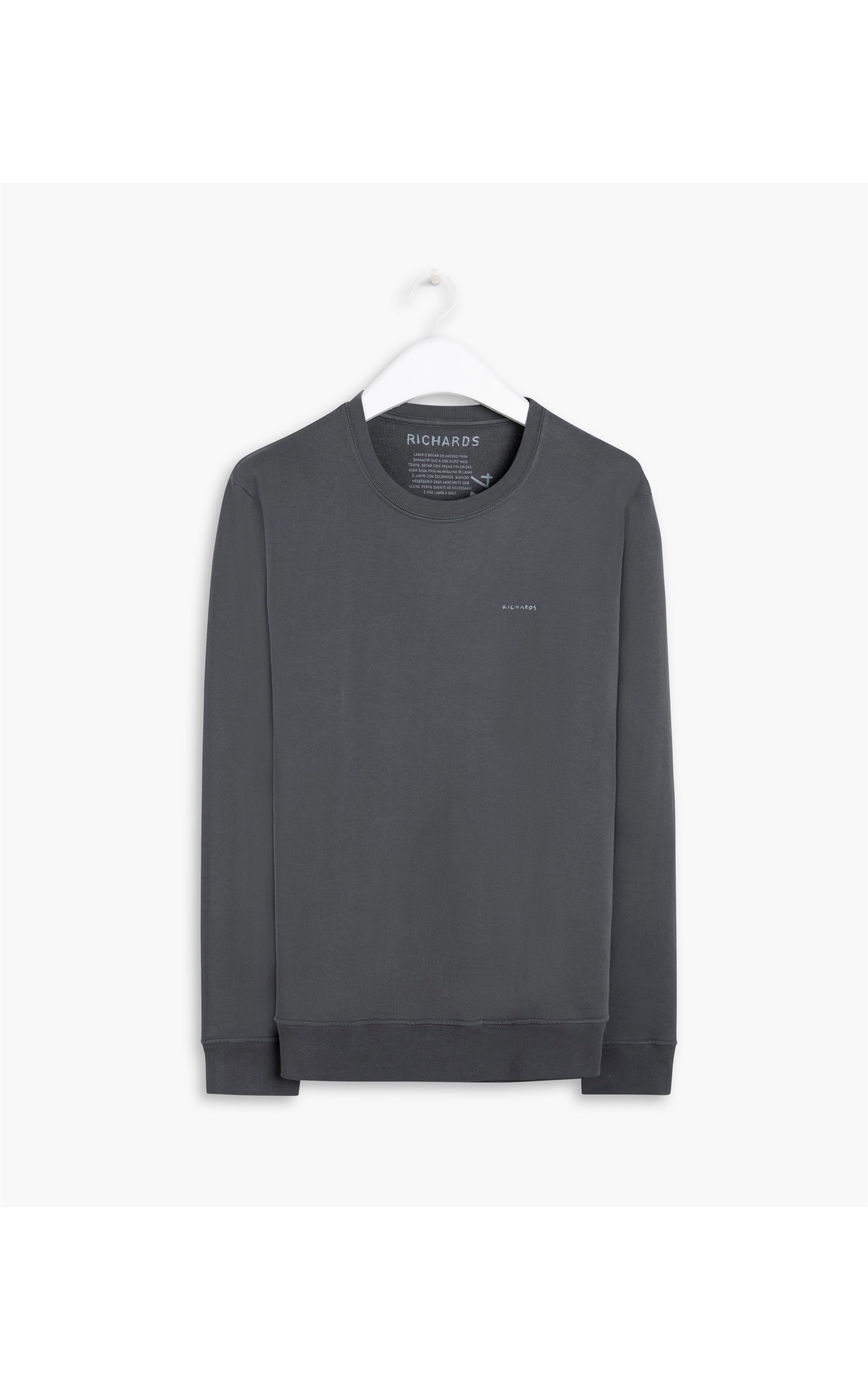 Blusao Richards Ml Silver Gray