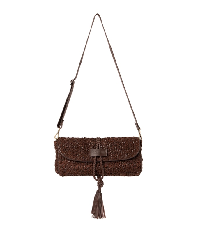 Bolsa Clutch Bag Messini Cafe