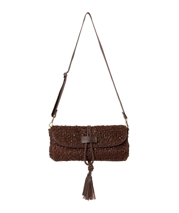 Bolsa Clutch Bag Messini Cafe