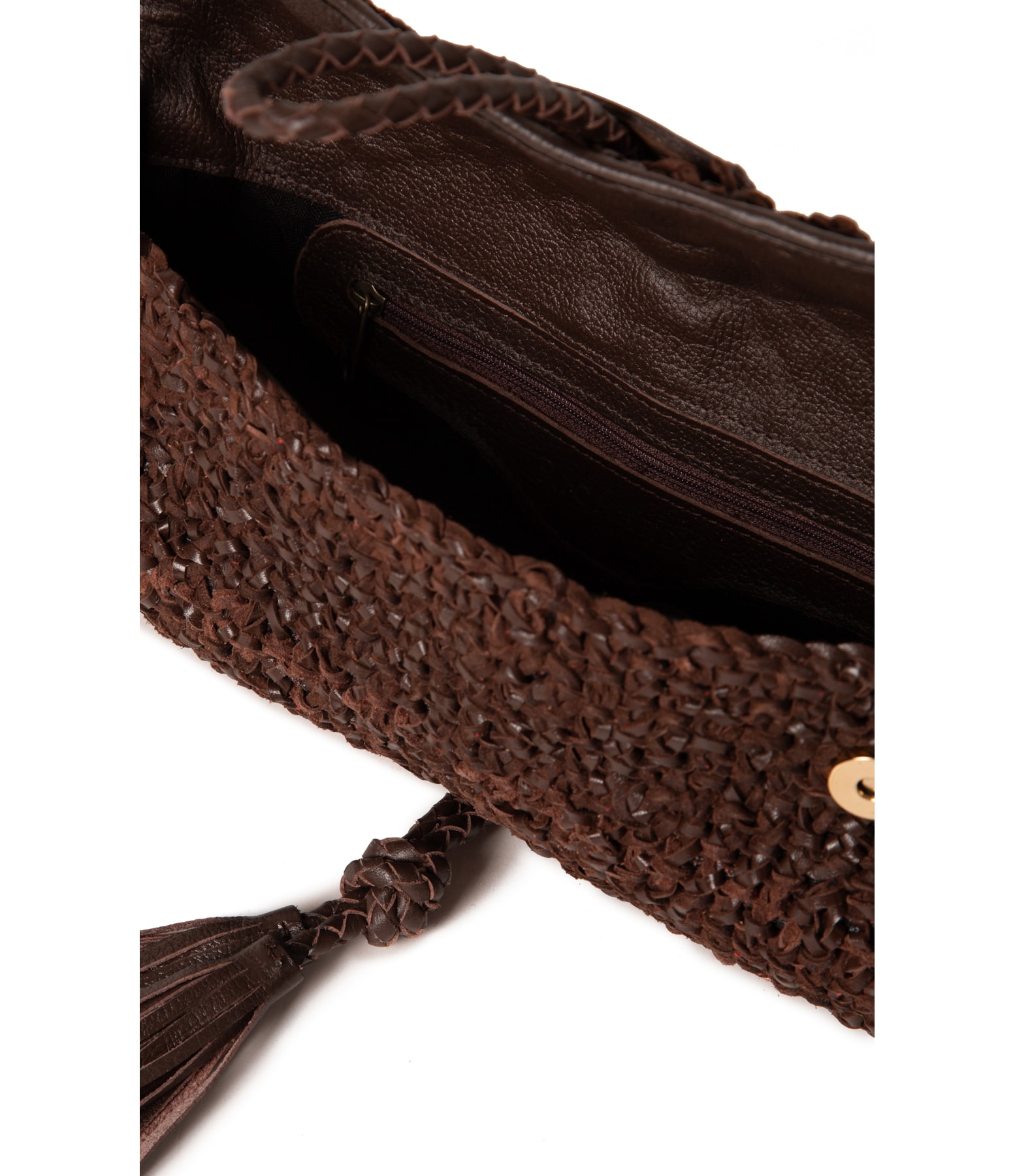 Bolsa Clutch Bag Messini Cafe