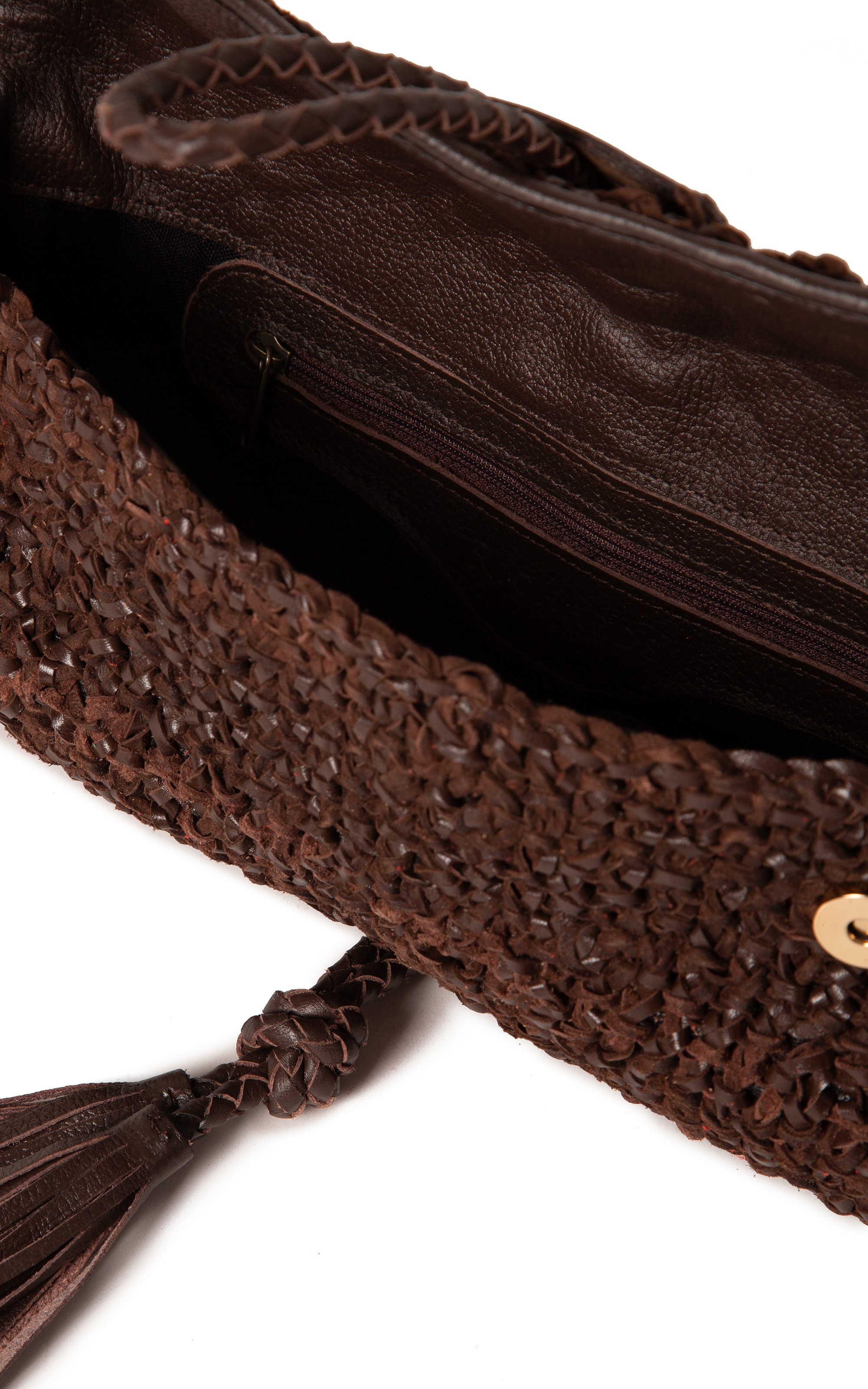 Bolsa Clutch Bag Messini Cafe