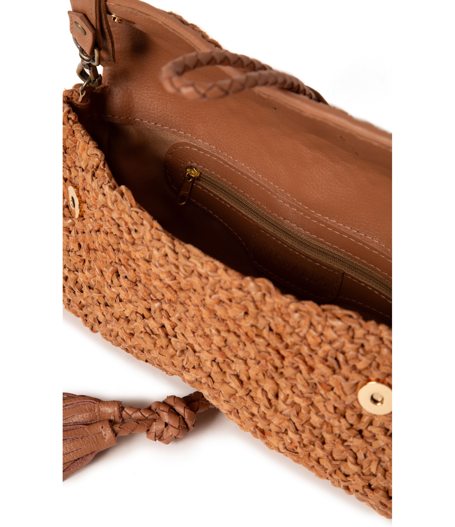 Bolsa Clutch Bag Messini Camel