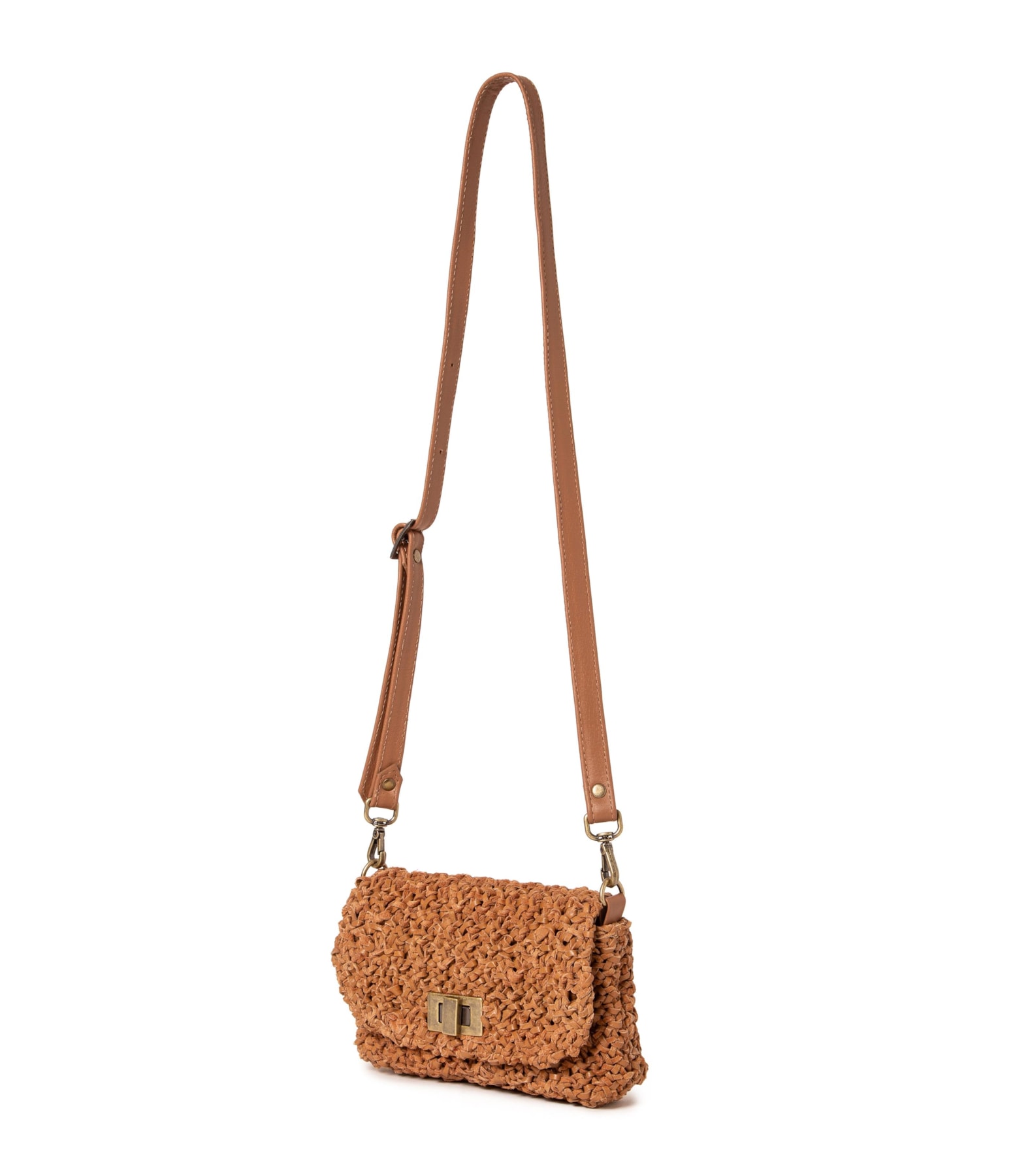 Bolsa Crossbody Bag Mina Camel