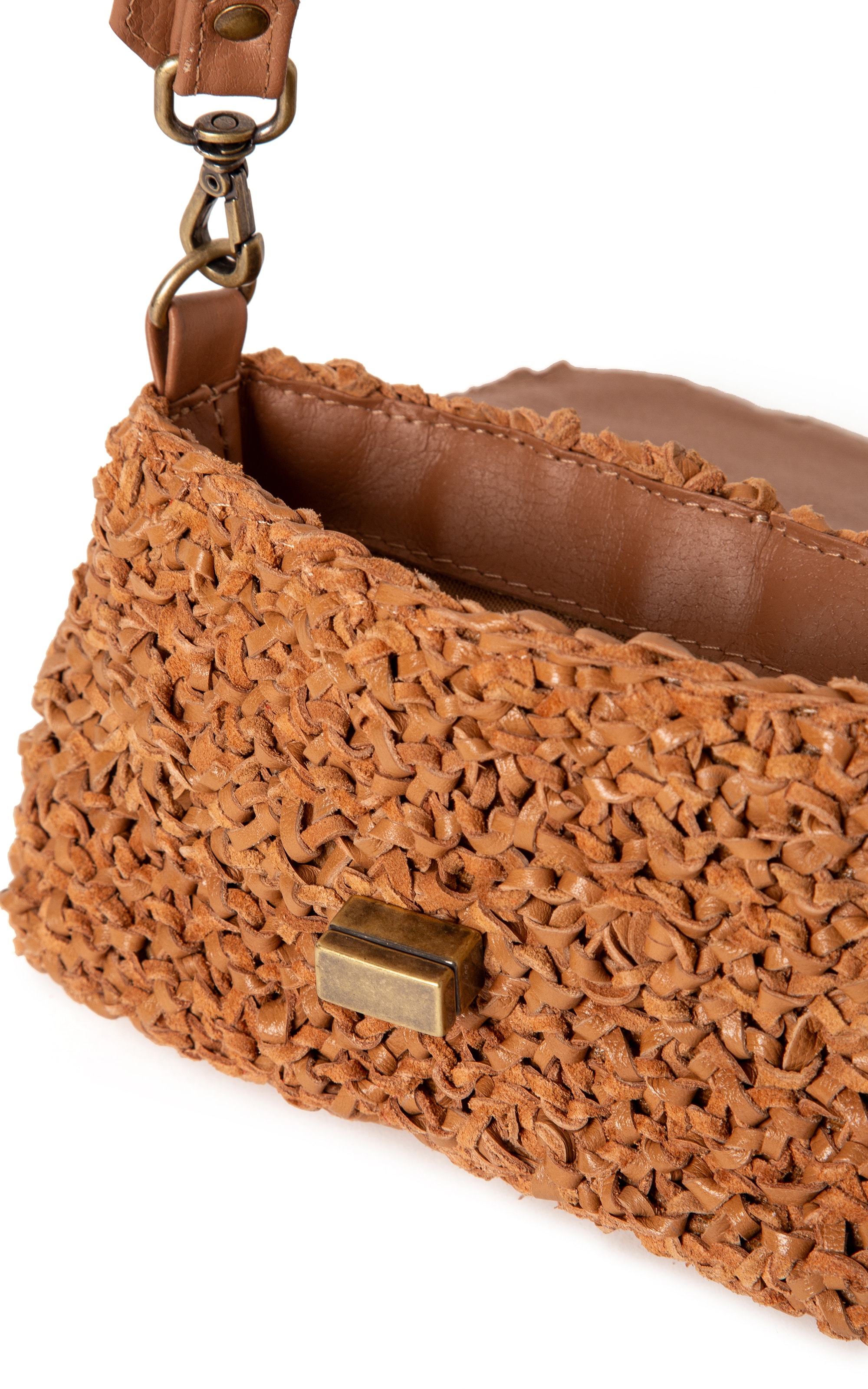 Bolsa Crossbody Bag Mina Camel