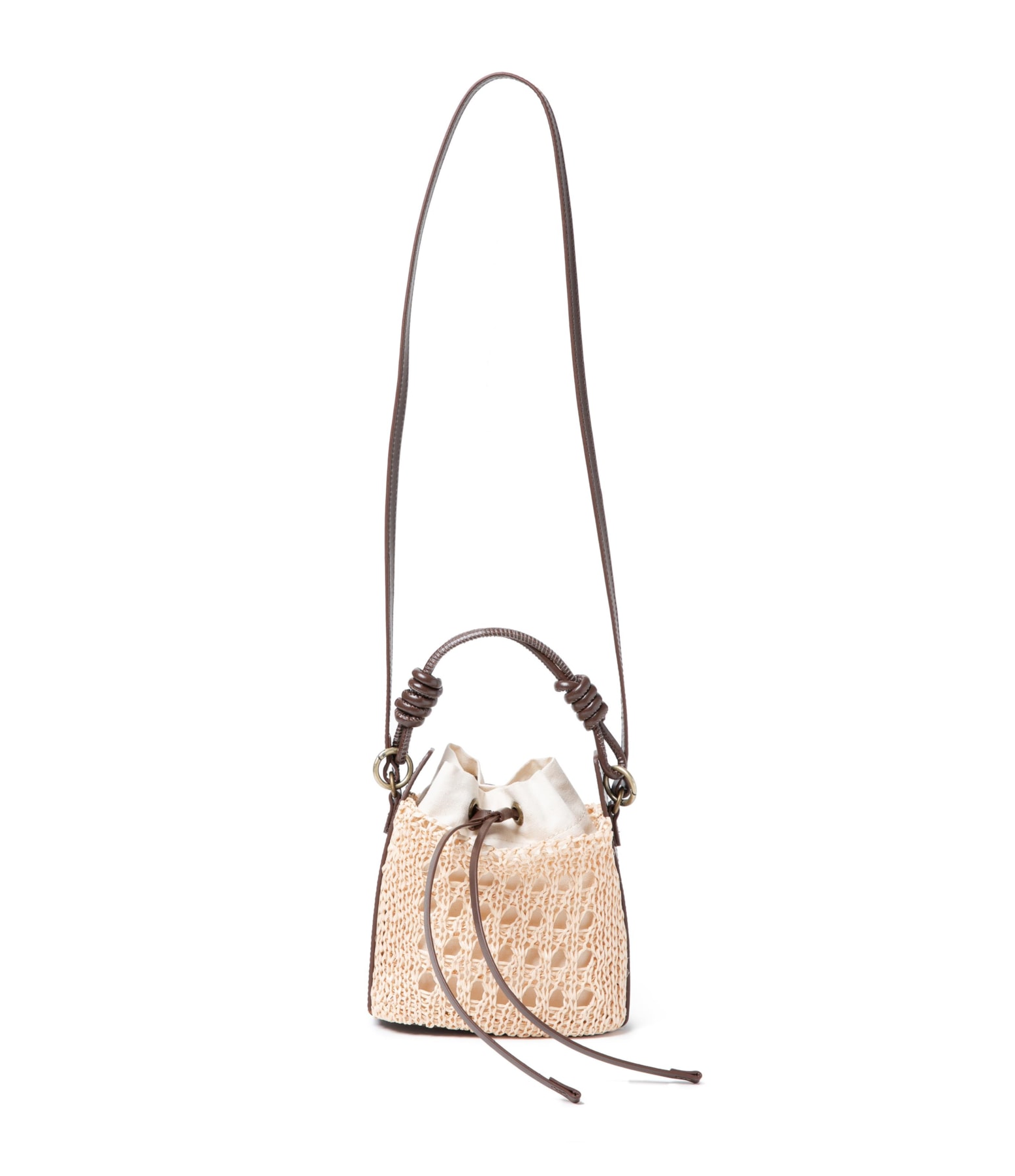 Bolsa Hobo Bag Merina Natural